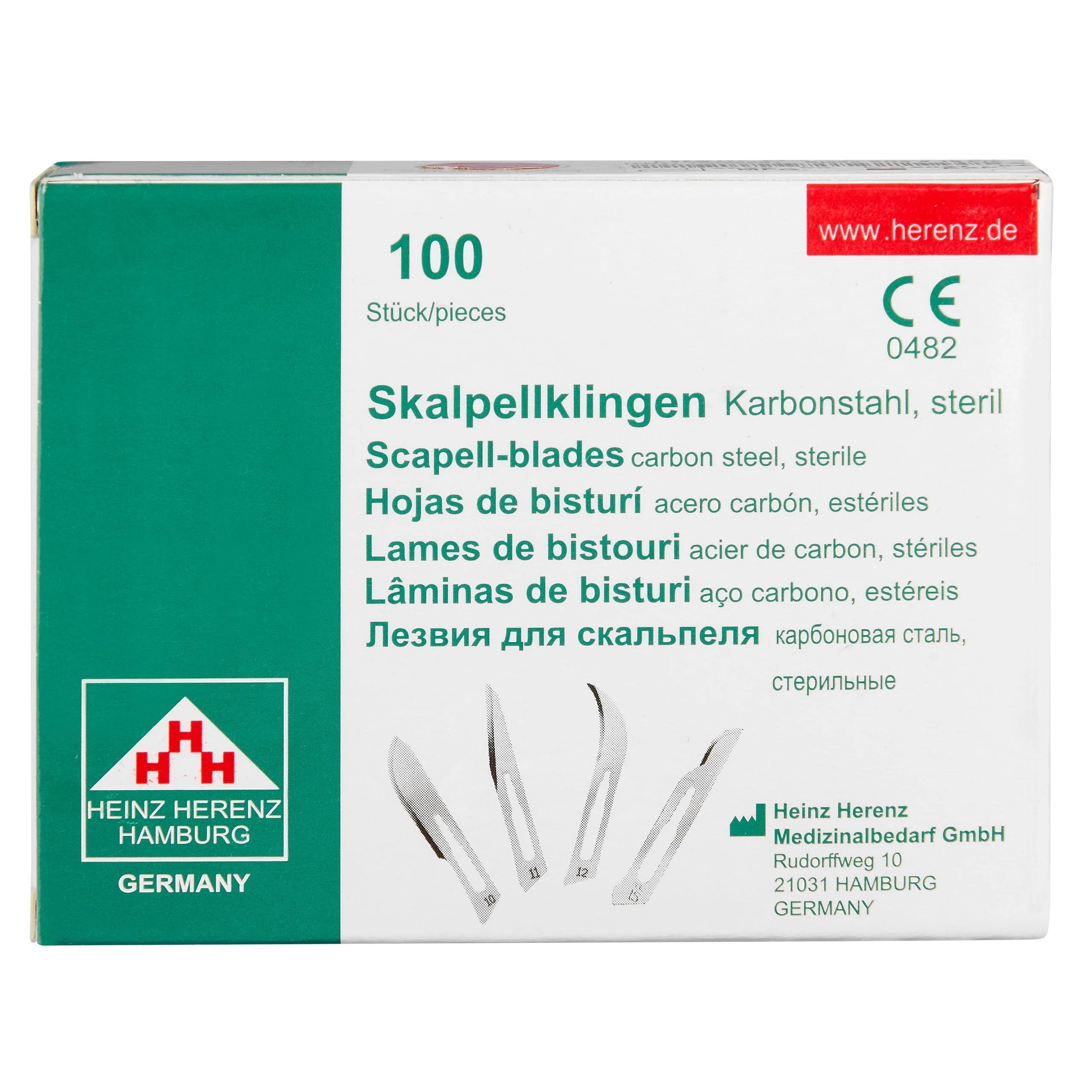 Shehadeh - Pack of 100 Sterile Scalpel Blades Figure 10 for Scalpel Holder No. 3 - Extremely Sharp - Image 4