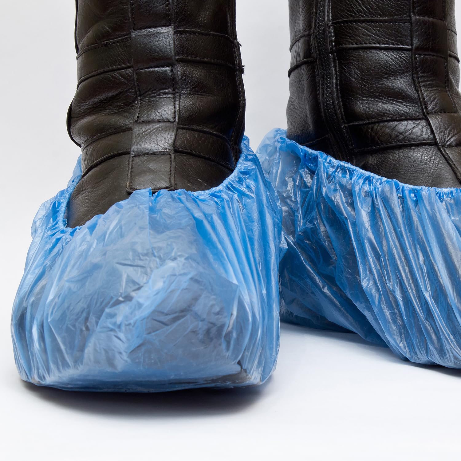 Shoe Covers, Disposable Overshoes, Waterproof Shoe Covers, Disposable Overshoes, Robust Shoe Covers, Disposable for Household, Laboratory, Construction, Garden, Factory, Pack of 100 - Image 4