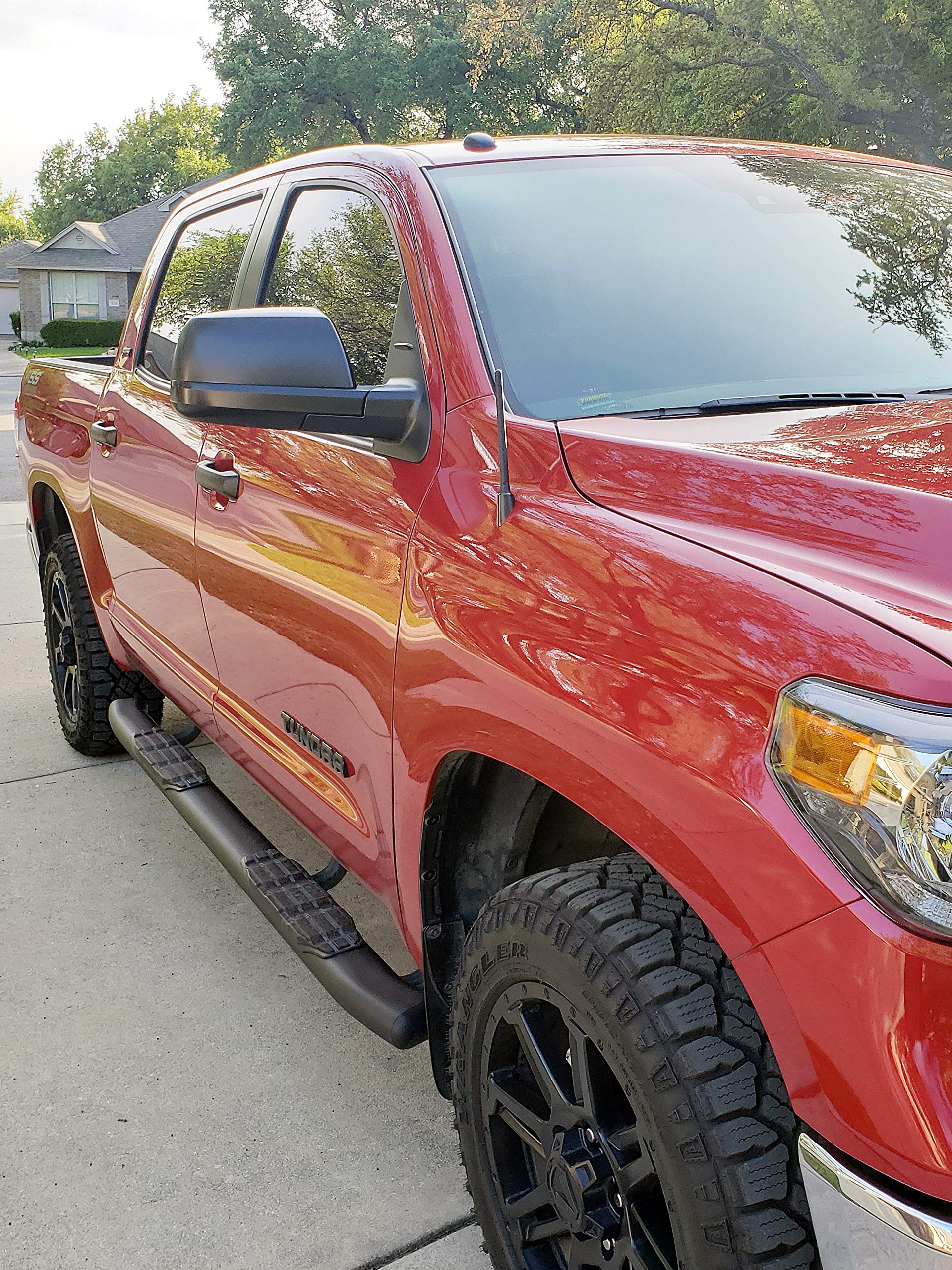 Short Rubber Antenna fits Toyota Tundra (2000-2020) - USA Stainless Steel Threading - The Original 6 3/4 Inch Accessories - Car Wash Proof - Internal Copper Coil - Image 7