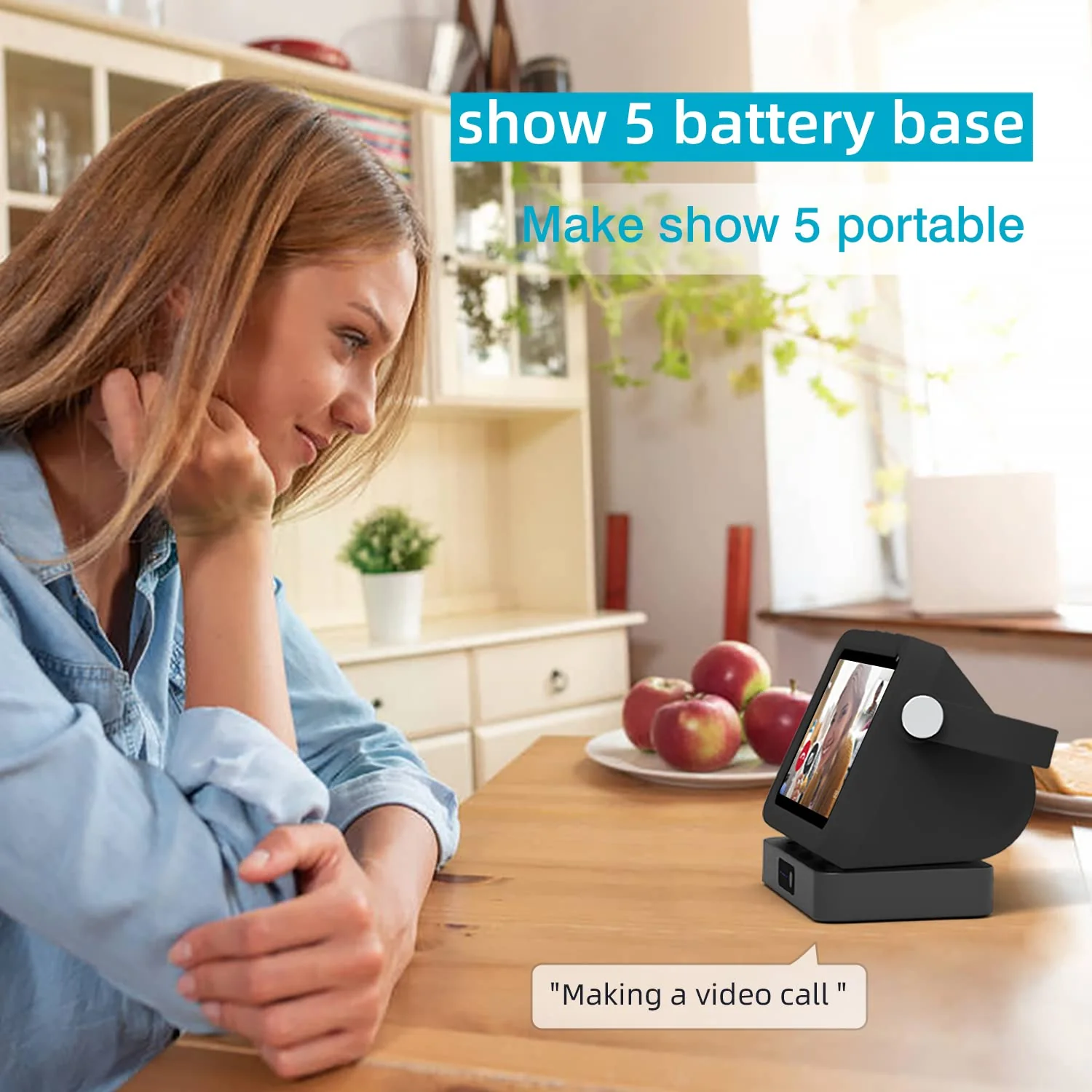 Show 5 Battery Base, Portable Show 5 1st Gen Battery Base, 10000 mAh 11Hours Work Time( Not Including Show 5 Cord) - Image 4