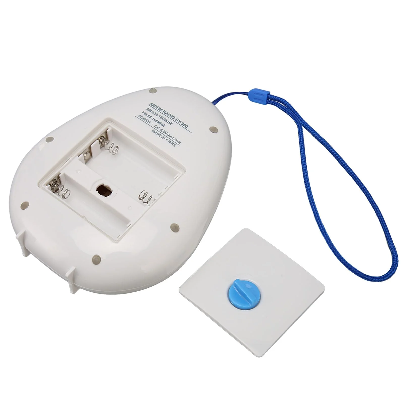 Shower Radio, Waterproof Bathroom Radio AM FM Radio with Built in Speaker, Portable Battery Operated Radio for Home Outdoor Travel - Image 7