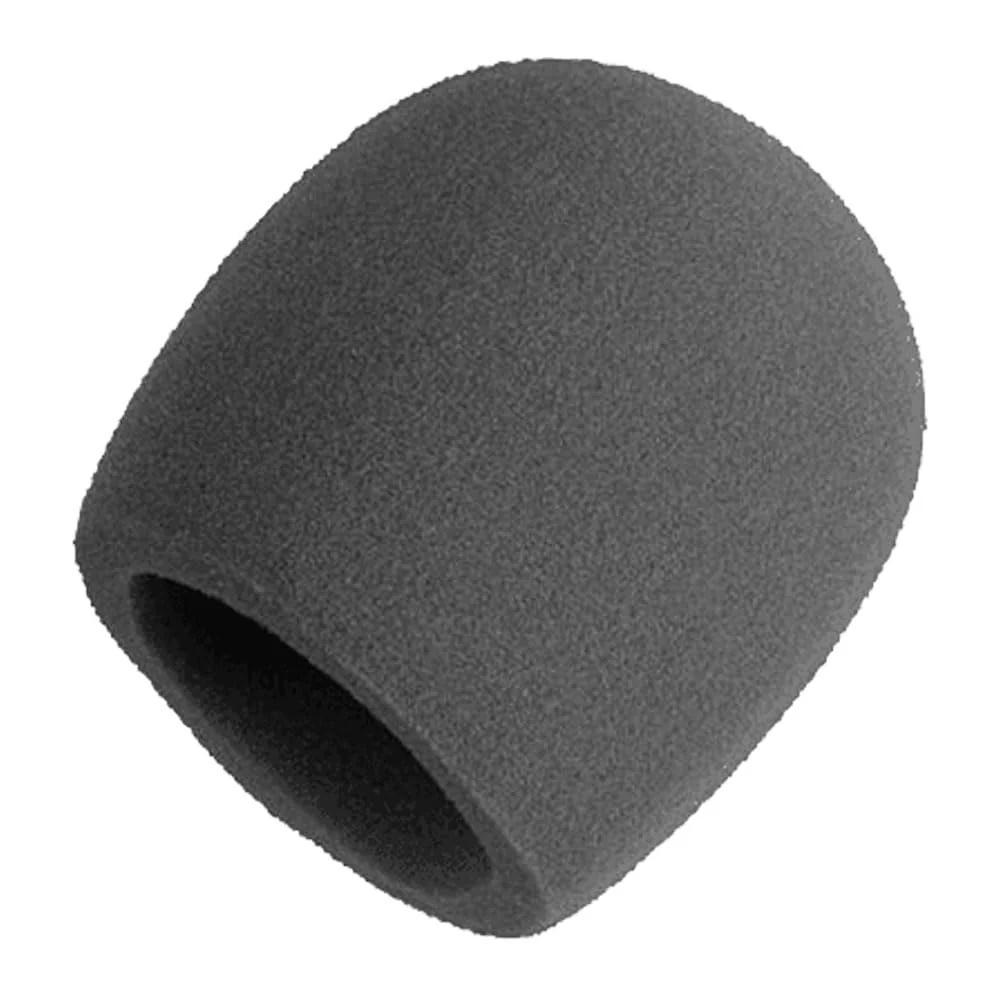Shure A58WS-GRA Foam Windscreen for All Ball Type Microphones, Gray (Pack of 3) Pack of 3 - Image 2