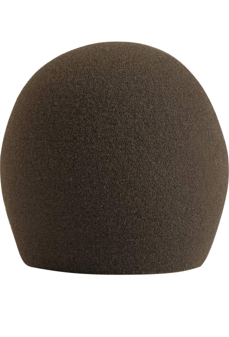 Shure A58WS-GRA Foam Windscreen for All Ball Type Microphones, Gray (Pack of 3) Pack of 3 - Image 5