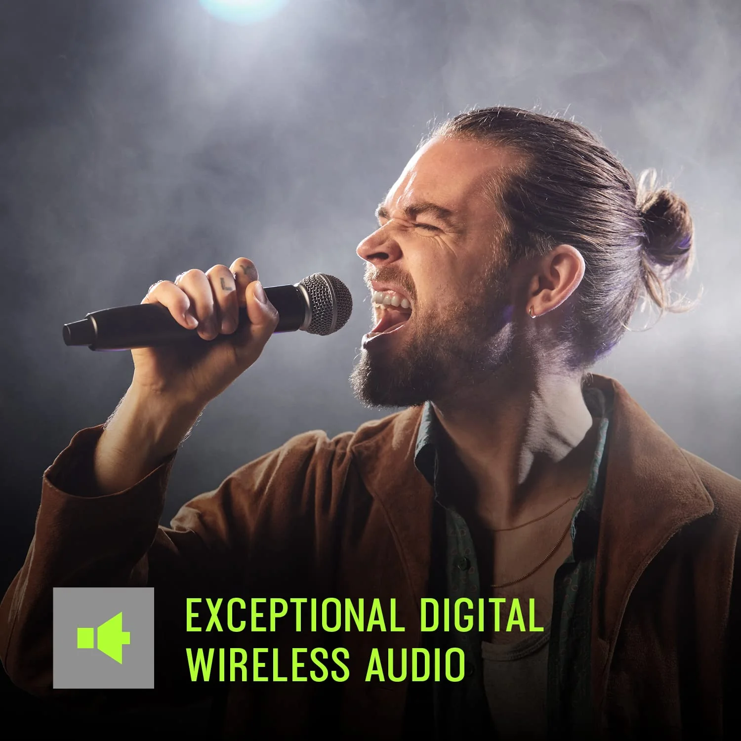 Shure GLX-D+ Dual Band Dual Band Omnidirectional 45-degree Antenna (2.4 and 5.8GHz), for use with GLXD+ Dual Band Digital Wireless Systems - Compatible with GLXD4R+ and GLXD+FM (UA8-2.4-5.8) - Image 7