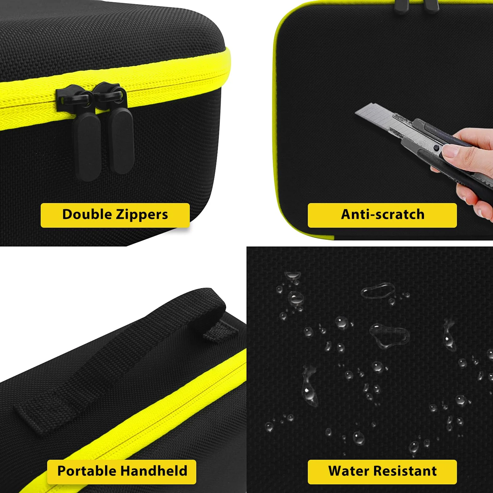 Shure SM7B and Podcast Microphone Case - Hard EVA Material, Bi-Directional Zipper, Compact Size for Easy Travel - Fits Shure SM7B, MV7, MV7X (Box Only) - Image 7