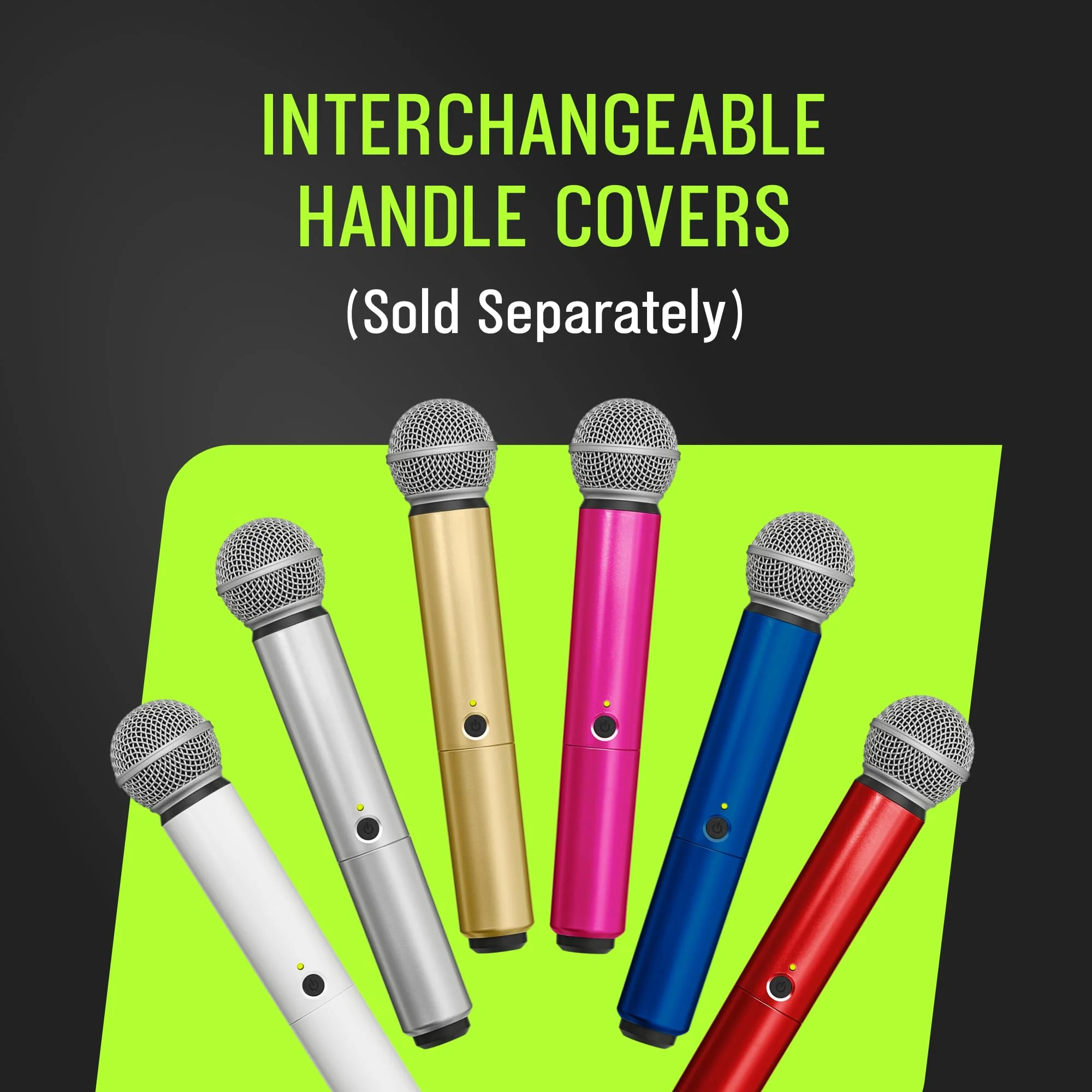 Shure WA712-BLU Colored Handle Only for BLX2/PG58 Wireless Transmitters (Blue) Blue - Image 2