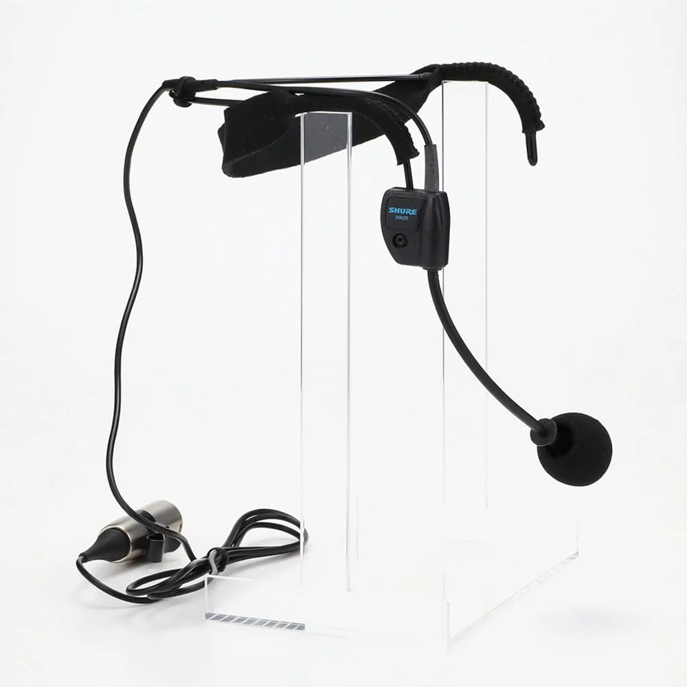 Shure WH20 Dynamic Headset Microphone (Wired) - Rugged, Lightweight, Secure Fit for Active Mic Users, for Instructors/Musicians, 3-pin Male XLR Connector with Detachable Belt Clip (WH20XLR) - Image 3