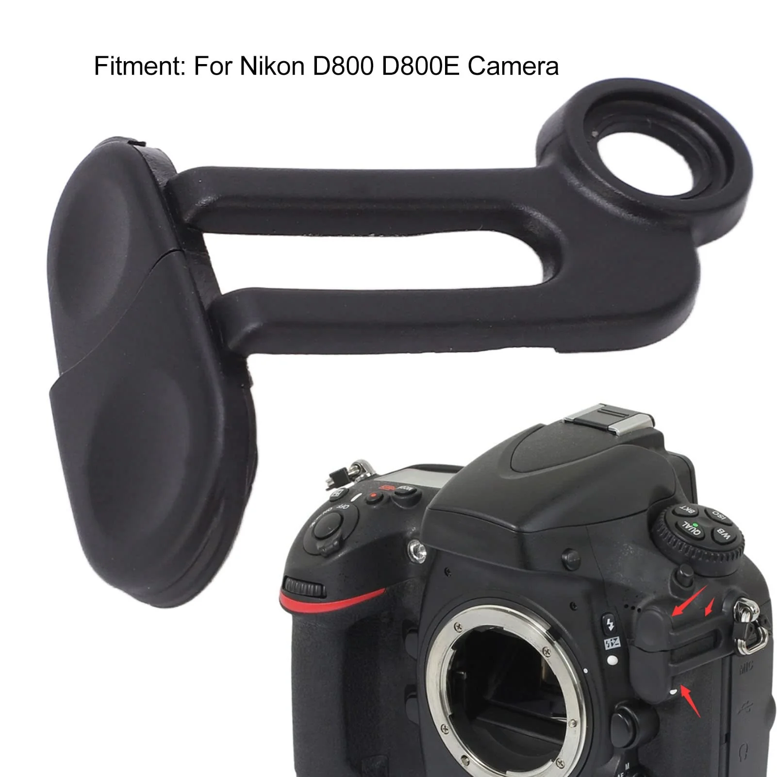 Shutter Cable Rubber Top Cover Rubber Shutter Cable Rubber Lid Lid Digital Camera Repair Part for D800 D800E Cameras - Image 3