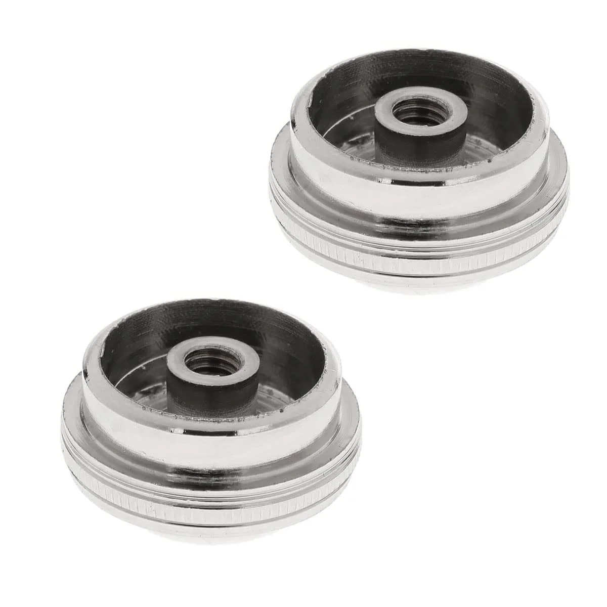 Silver Flute Head Crown Headjoint Screw End Cap Flute Repair Part Accessaries 2pcs - Image 4