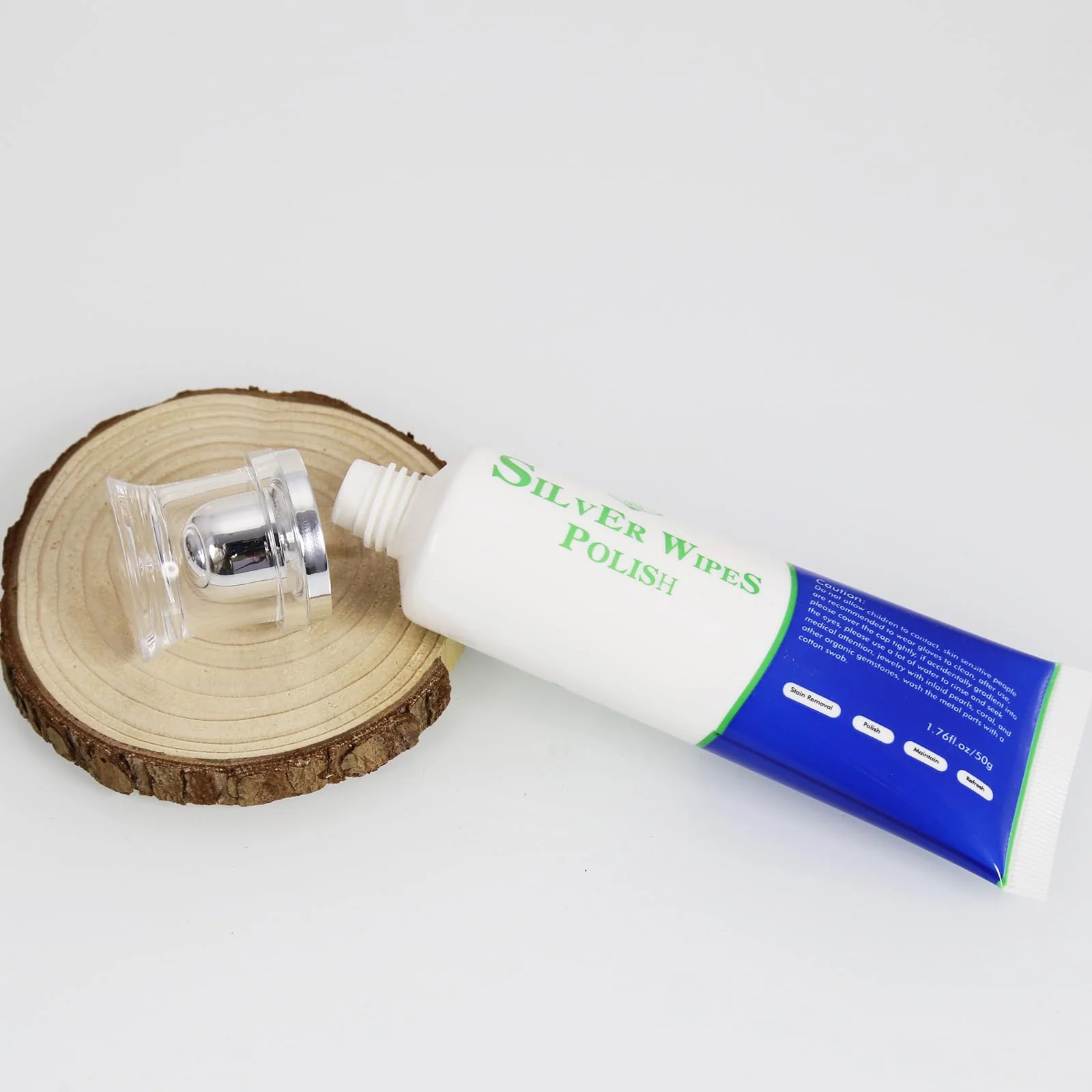 Silver Wipe Polish Cleaner Removes Surface Oxidation Tarnish from Sterling Silver, Silver and Gold Jewellery and the Keys of Instruments for Flutes, Clarinets, Oboes, Bassoons, Trumpets,Silverware - Image 3