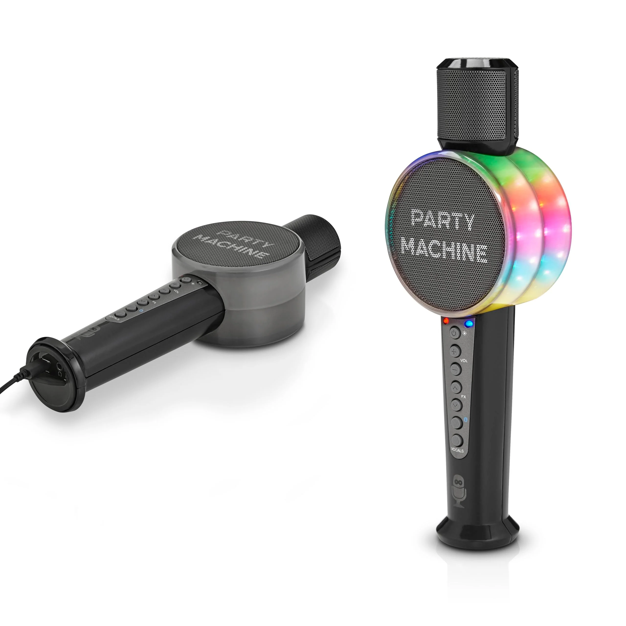Singing Machine SMM548C Party Machine Duet Microphones with Bluetooth, Voice Changers, LED Lights - Image 6