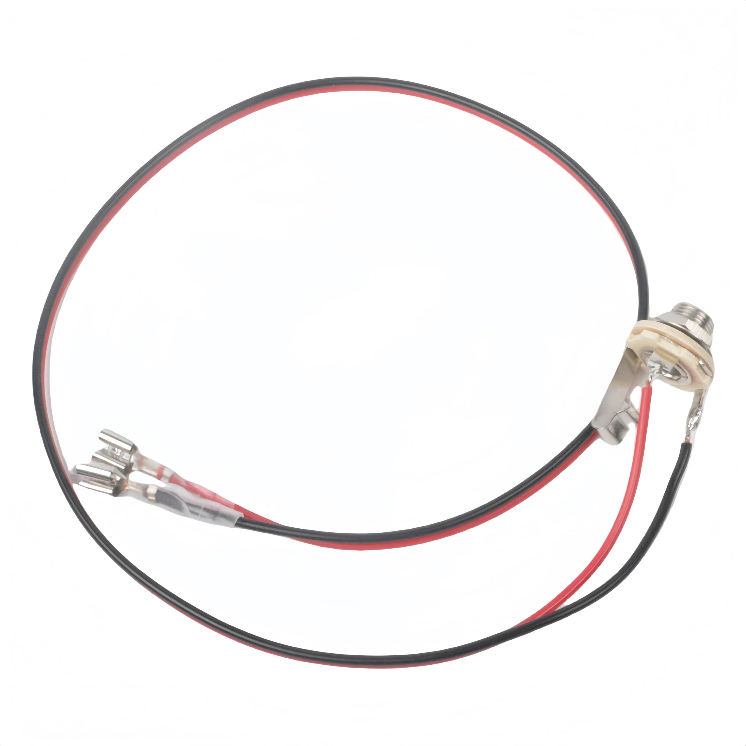 Single 1x12 Guitar Speaker Wiring Harness - 1/4" Mono Jack + Ferrule - DIY Cabinet Kit 6.35mm Mono Audio Jack - Image 2