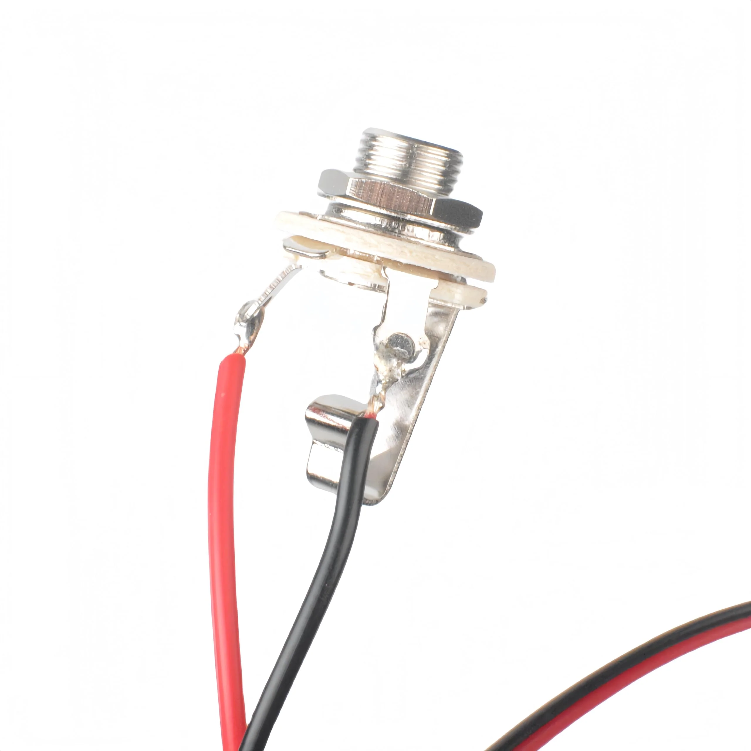 Single 1x12 Guitar Speaker Wiring Harness - 1/4" Mono Jack + Ferrule - DIY Cabinet Kit 6.35mm Mono Audio Jack - Image 4