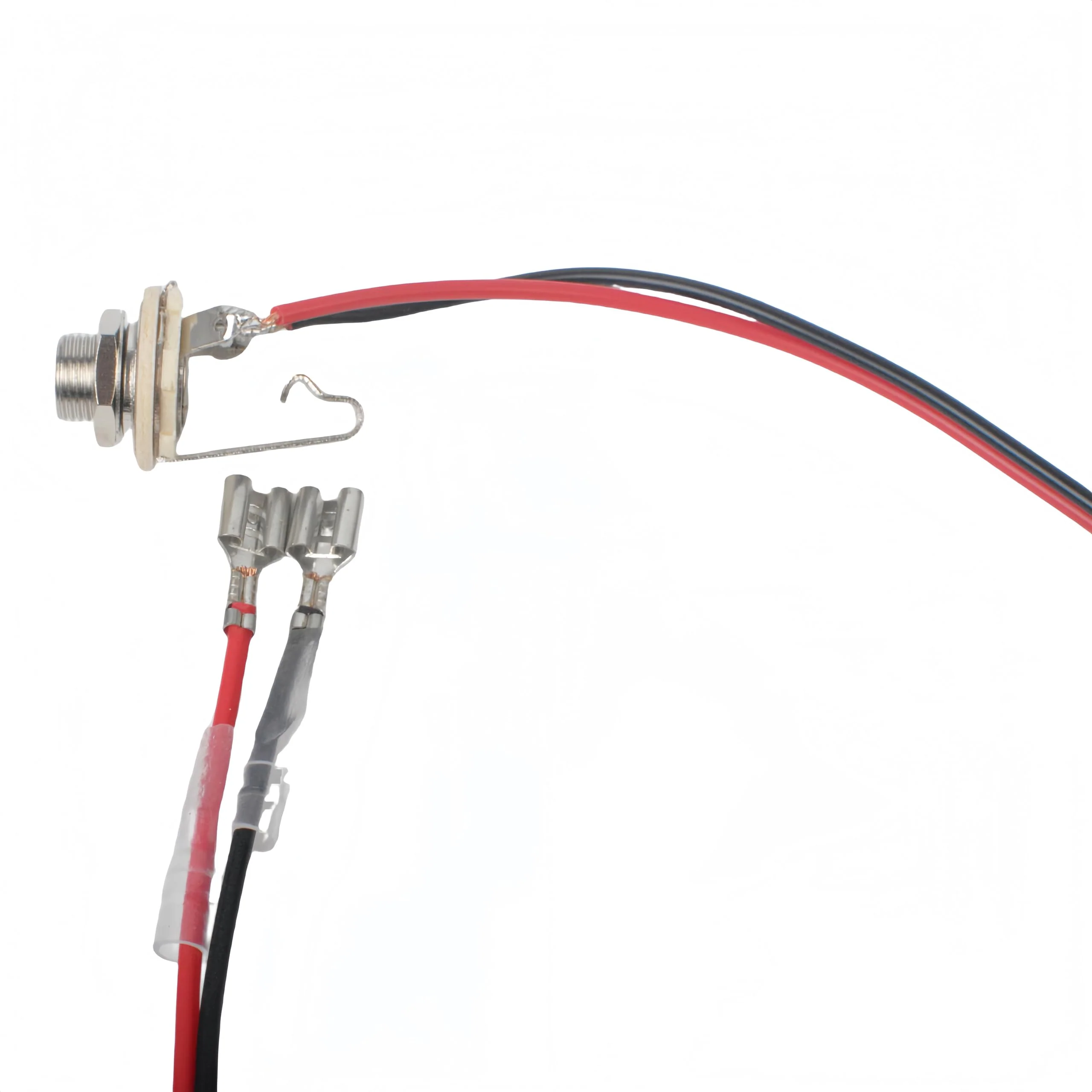 Single 1x12 Guitar Speaker Wiring Harness - 1/4" Mono Jack + Ferrule - DIY Cabinet Kit 6.35mm Mono Audio Jack - Image 7
