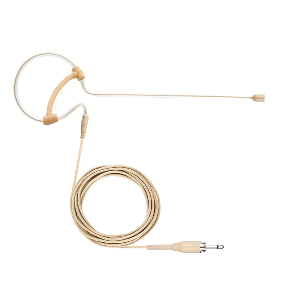 Single Ear Headset Microphone Earset Headworn Mic for Wireless System Bodypack Transmitter with 1.2m Cable and Windscreen 3.5mm Mono Male Screw Plug - Image 7