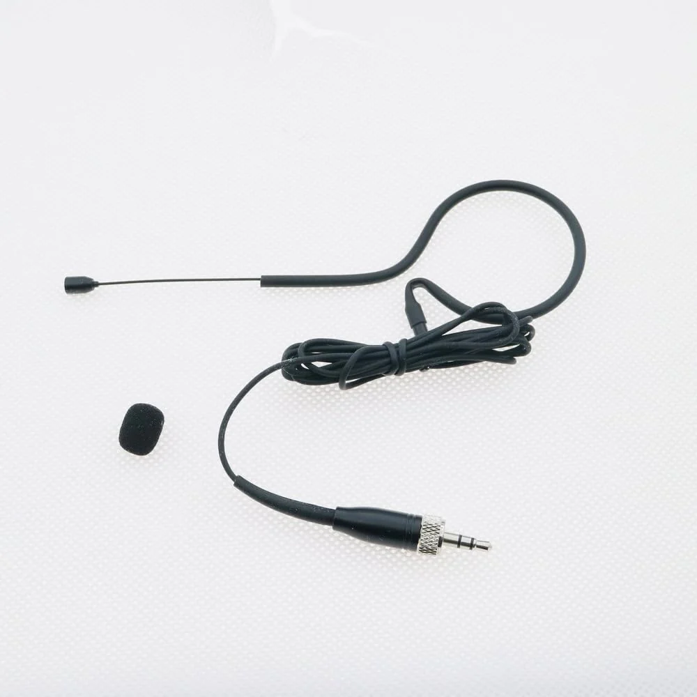 Single earset Headset Microphone for Sennheiser EM100 G2 G3 G4 Wireless HeadMic BeltPack System Omni-Directional Mics B20-Black - Image 5