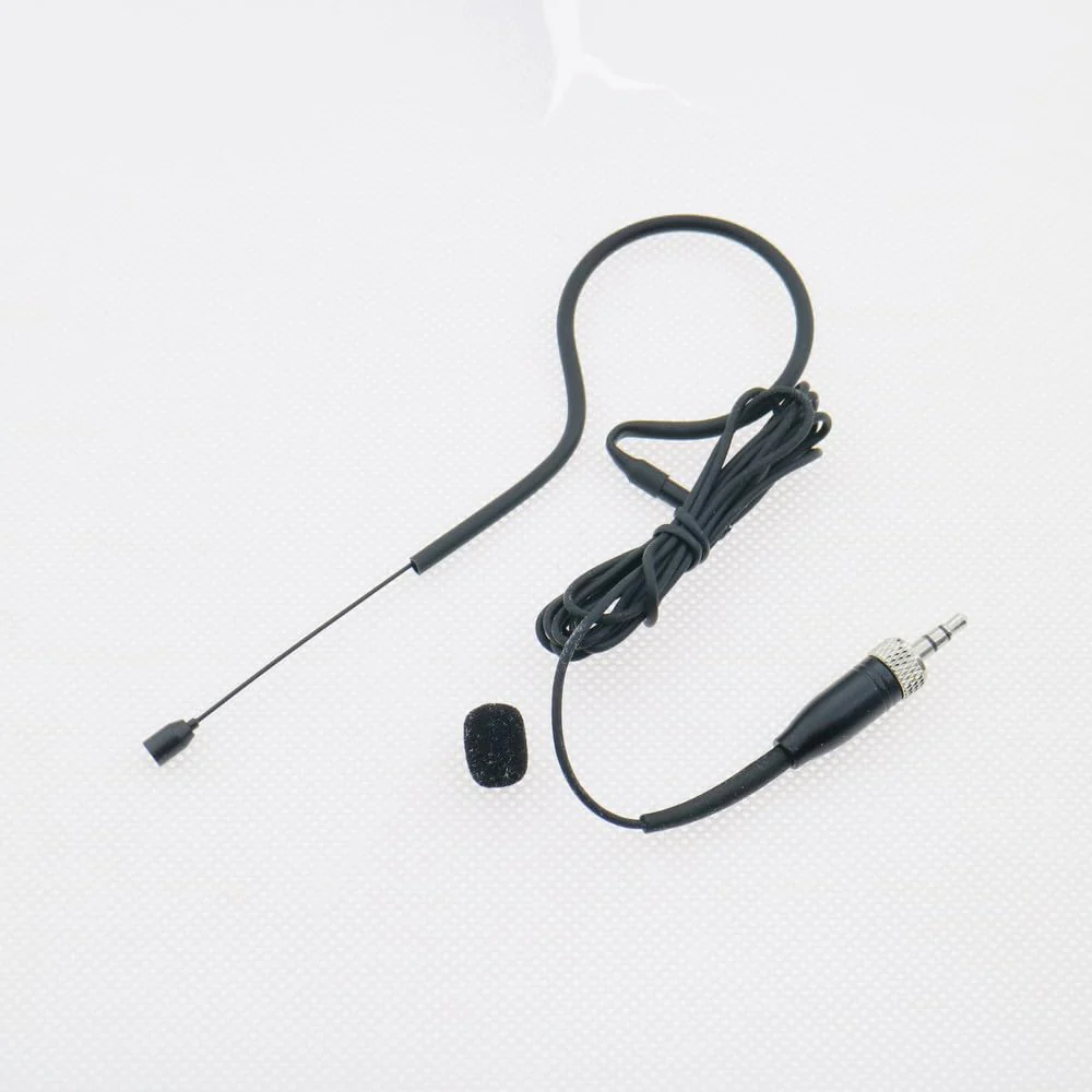 Single earset Headset Microphone for Sennheiser EM100 G2 G3 G4 Wireless HeadMic BeltPack System Omni-Directional Mics B20-Black - Image 6