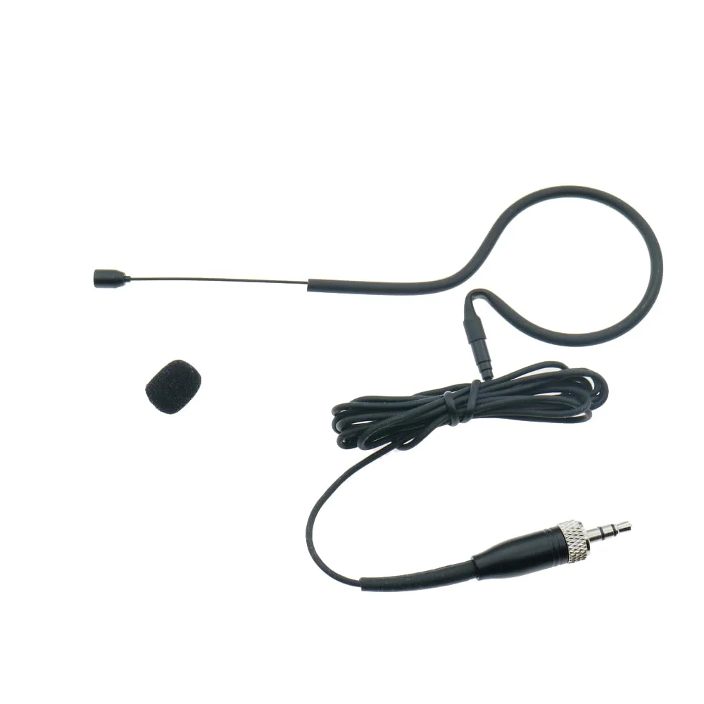 Single earset Headset Microphone for Sennheiser EM100 G2 G3 G4 Wireless HeadMic BeltPack System Omni-Directional Mics B20-Black - Image 8