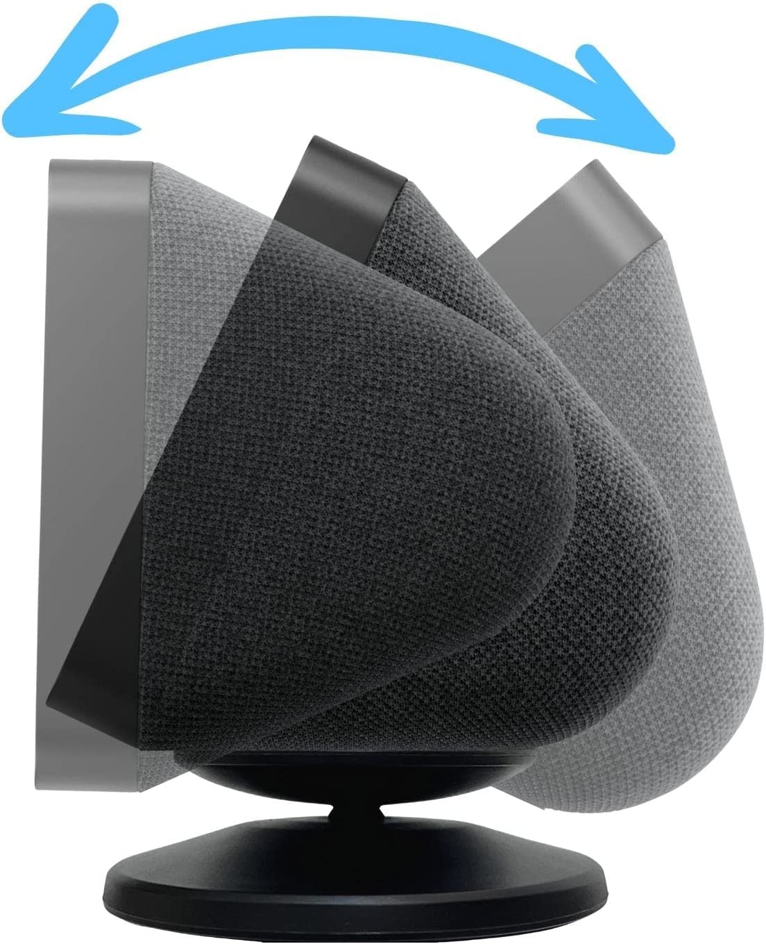 Sintron Smart Display Stand for Show 5 & Show 8 (1st Gen & 2nd Gen) - Adjustable Magnetic Stand Mount with 360 Degree Rotation, Tilt Function and Anti-Slip Base, Compatible with iPhone Models (Black) Black - Image 2