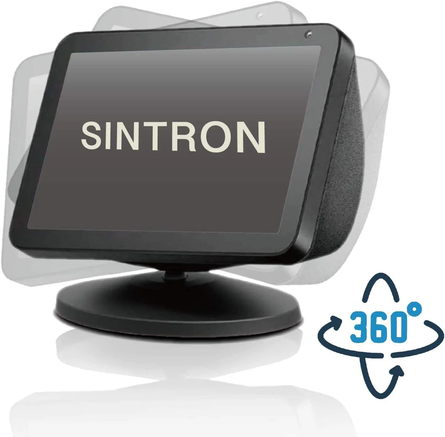 Sintron Smart Display Stand for Show 5 & Show 8 (1st Gen & 2nd Gen) - Adjustable Magnetic Stand Mount with 360 Degree Rotation, Tilt Function and Anti-Slip Base, Compatible with iPhone Models (Black) Black - Image 3