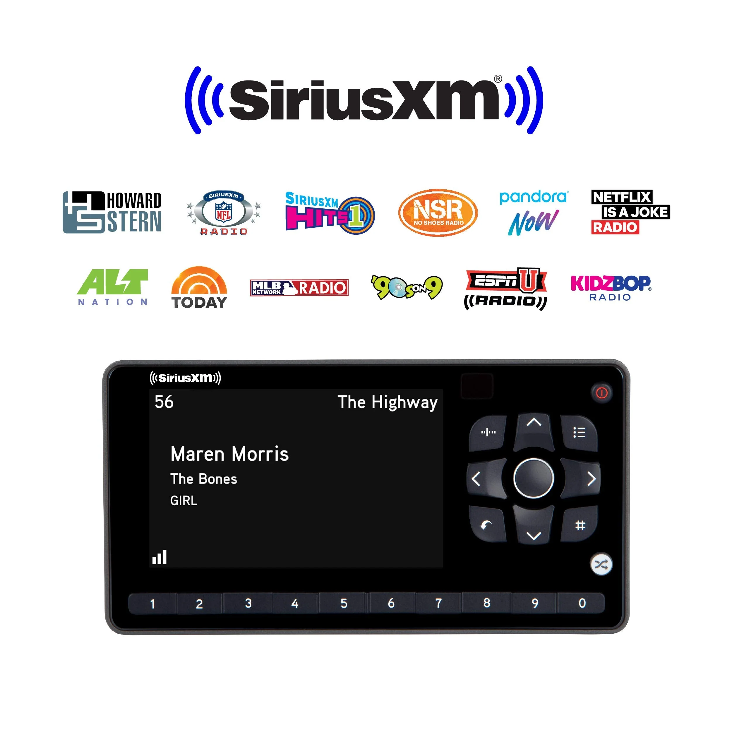 SiriusXM SXEZR1H1 Onyx EZR Satellite Radio with Home Kit, Receive Free 3 Months Service with Subscription – Enjoy SiriusXM in your Home or on Your Powered Audio Speakers Satellite Radio + Home Kit - Image 6