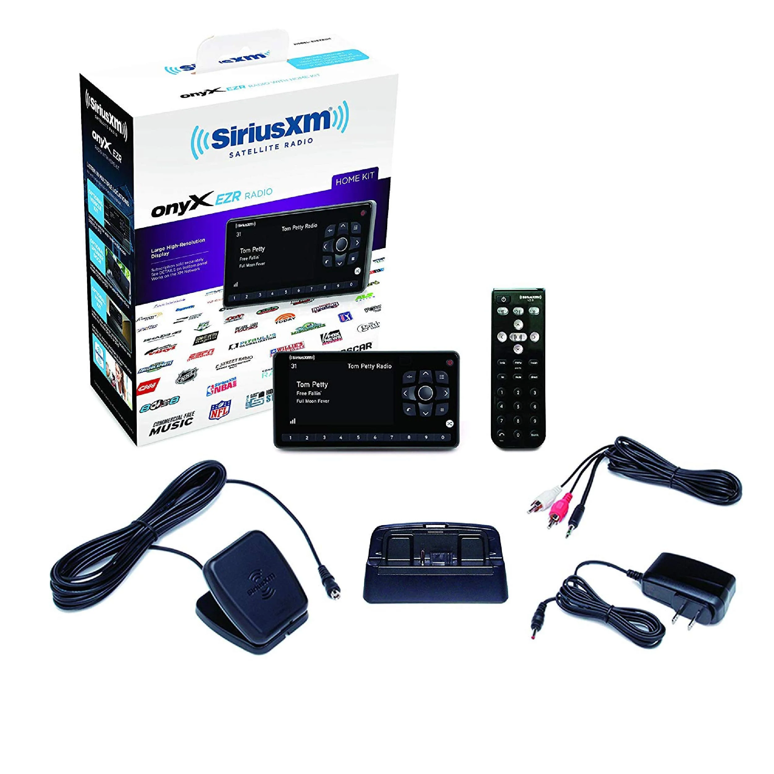 SiriusXM SXEZR1H1 Onyx EZR Satellite Radio with Home Kit, Receive Free 3 Months Service with Subscription – Enjoy SiriusXM in your Home or on Your Powered Audio Speakers Satellite Radio + Home Kit - Image 8