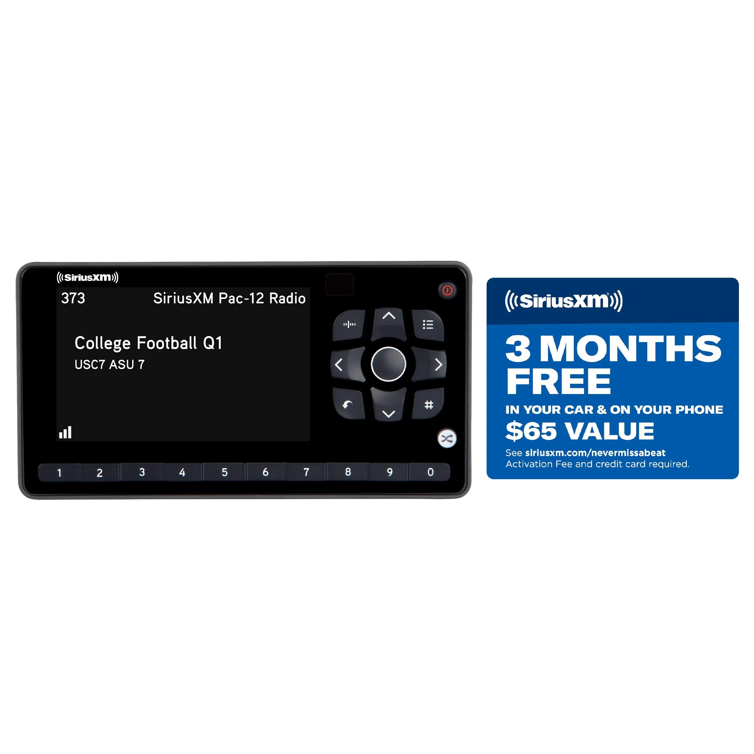 SiriusXM SXEZR1V1 Onyx EZR Satellite Radio with Vehicle Kit, Receive 3 Months Free Service with Subscription, Easy to Install – Enjoy SiriusXM in Your Car and Beyond with this Dock and Play Radio Satellite Radio + Vehicle Kit - Image 6