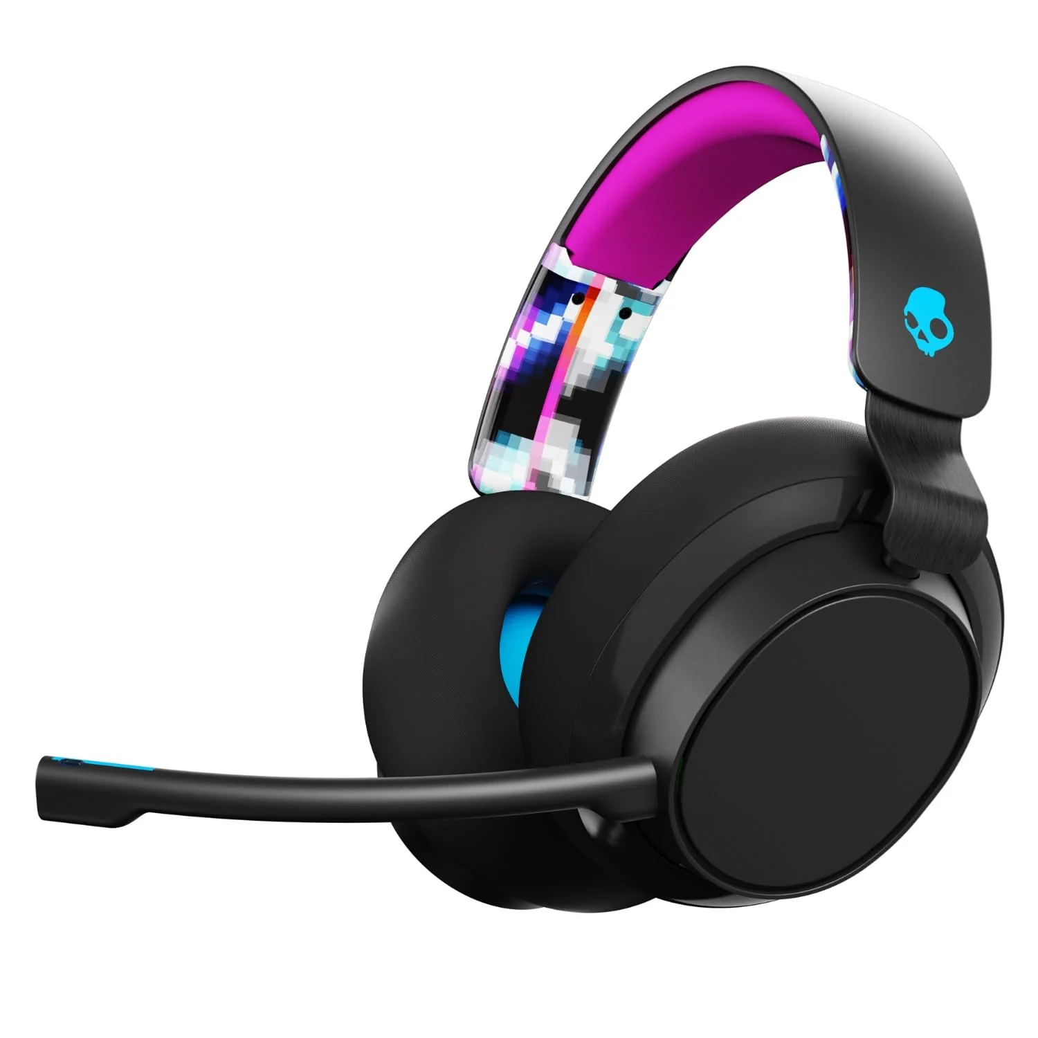 Skullcandy SLYR Multi-Platform Wired Gaming Headset, Removable Mic, Durable and Comfortable Lightweight Design, Ultra-Soft Memory Foam Ear Cushions, PC, Xbox, PlayStation - Black Digi-Hype - Image 4