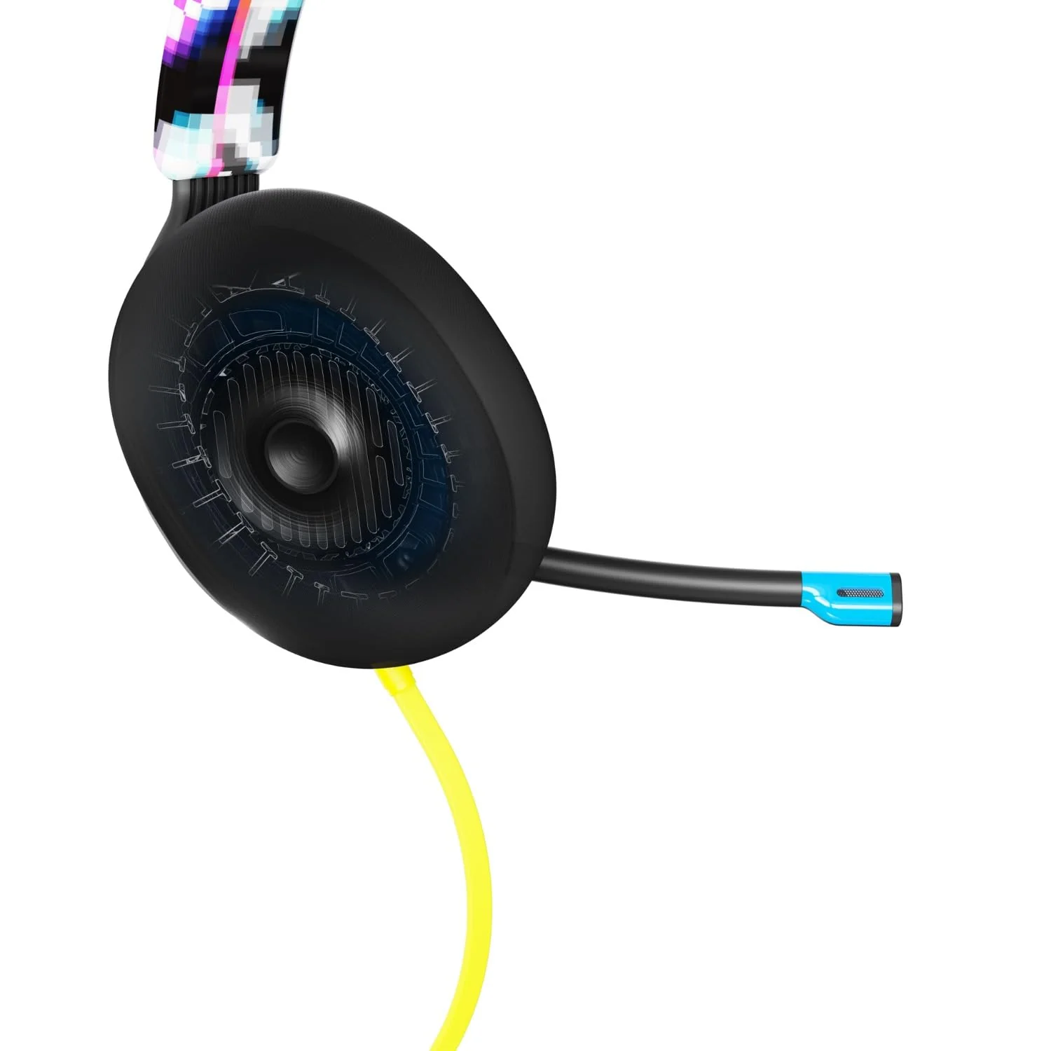 Skullcandy SLYR Multi-Platform Wired Gaming Headset, Removable Mic, Durable and Comfortable Lightweight Design, Ultra-Soft Memory Foam Ear Cushions, PC, Xbox, PlayStation - Black Digi-Hype - Image 6