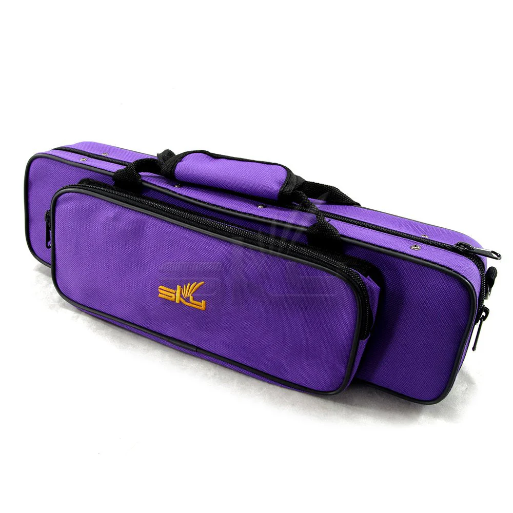 Sky "C" Flute Lightweight Case with Shoulder Strap (Purple) Purple - Image 3