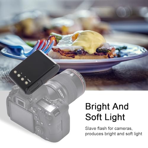 Slave Flash for Cameras Produces Bright and Soft Light, Hot Shoe Mount Works with Any Digital Camera, Mini and Lightweight, Great Accessory for Photography Enthusiasts - Image 7