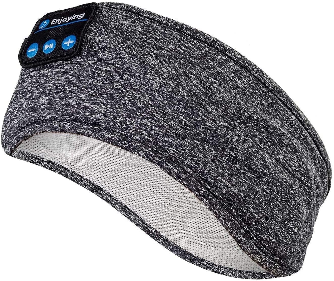 Sleep Headphones Wireless, Perytong Bluetooth Sports Headband Headphones with Ultra-Thin HD Stereo Speakers Perfect for Sleeping,Workout,Jogging,Yoga,Insomnia, Air Travel, Meditation Grey - Image 2