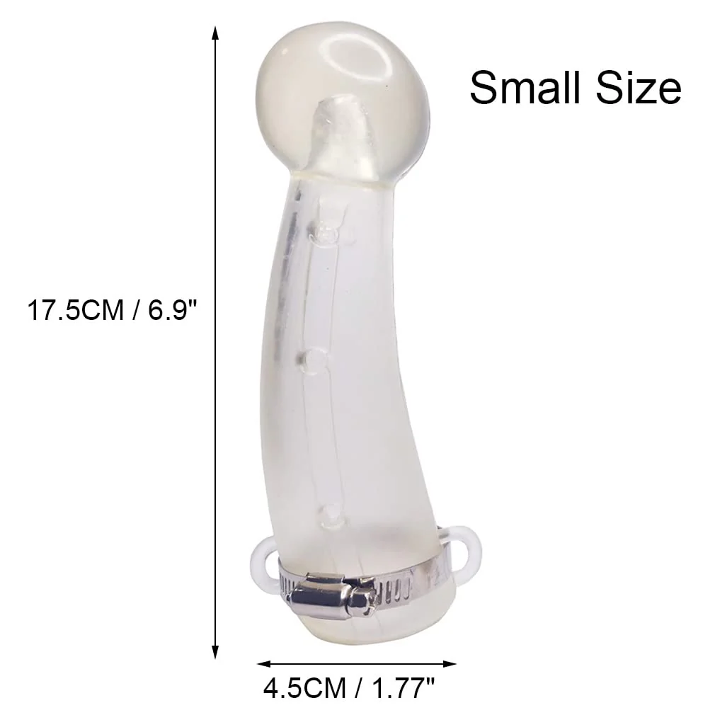Small Size Silicone Goats Calf Cattle Bull Cow Horn Cover Anti-Fight Protective Cover Cow Horn Protector Round Cornered With Small Size 6.9"X1.77" - Image 3