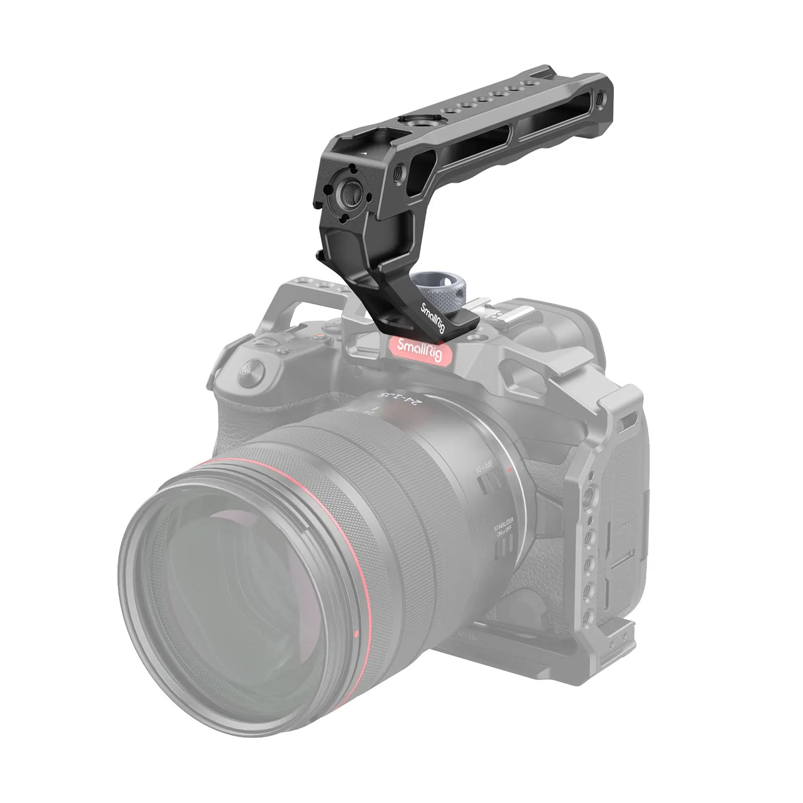 SmallRig Top Handle with 3/8"-16 Locating Pins for ARRI Grip for Camera Cage, Universal Video Rig with 5 Cold Shoe Adapters to Mount DSLR Camera with Microphone/LED Light/Monitor - 3765 - Image 8