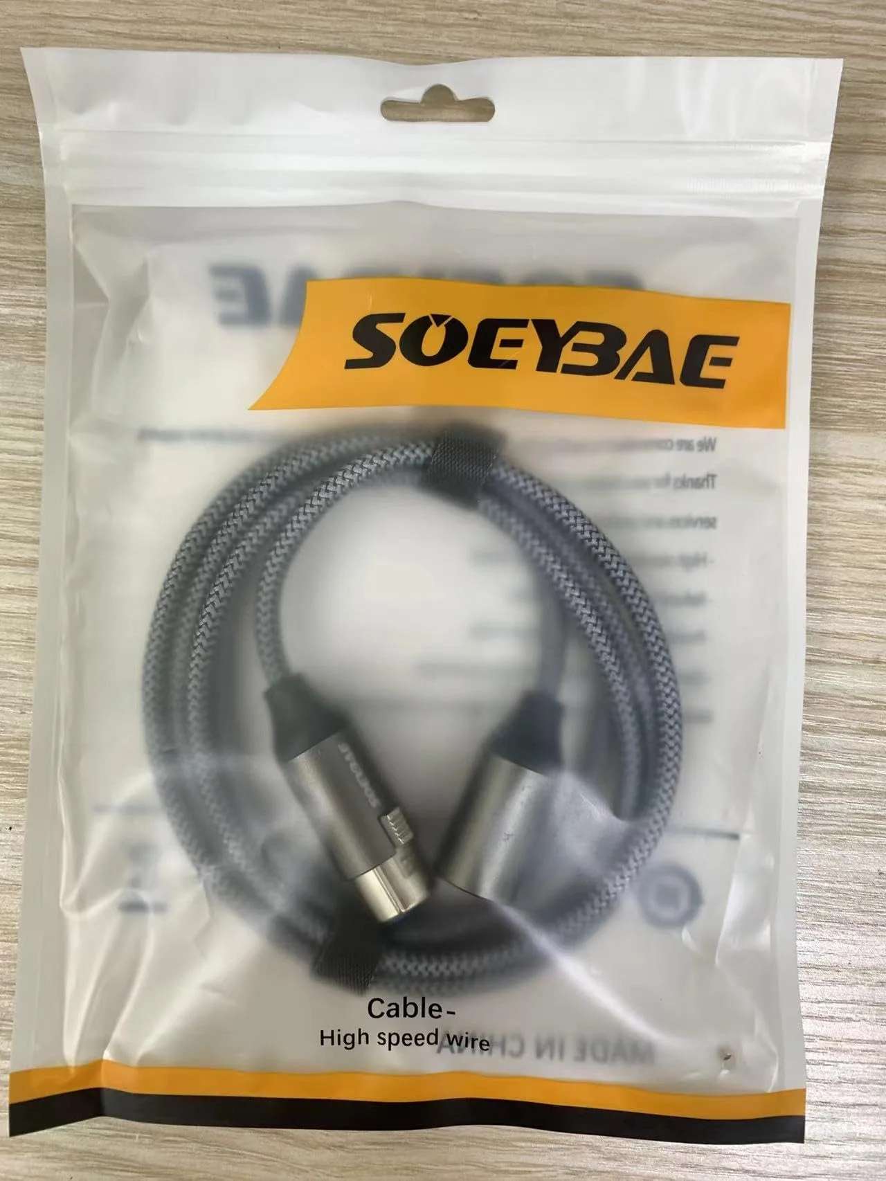 SOEYBAE Microphone Cable XLR Male to Female 0.5M/1.5FT,Noise-Cancelling Mic Speaker Cable,for Audio Sound Consoles, Power Amplifier - Image 6
