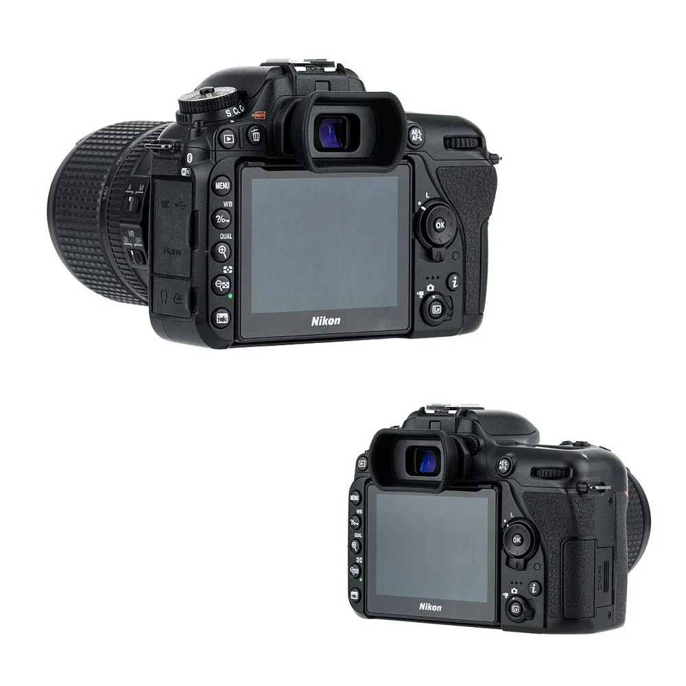 Soft Extended Eyecup Eyepiece Eyeshade for Nikon D7500 D7200 D7100 D7000 D5200 D5100 D3500 D3400 D3300 D3200 D3100 D750 D610 D600 D300 Viewfinder Replace Nikon DK-20 21 23 24 25 28 Replaces Nikon DK-20/21/23/24/25/28 - Image 6
