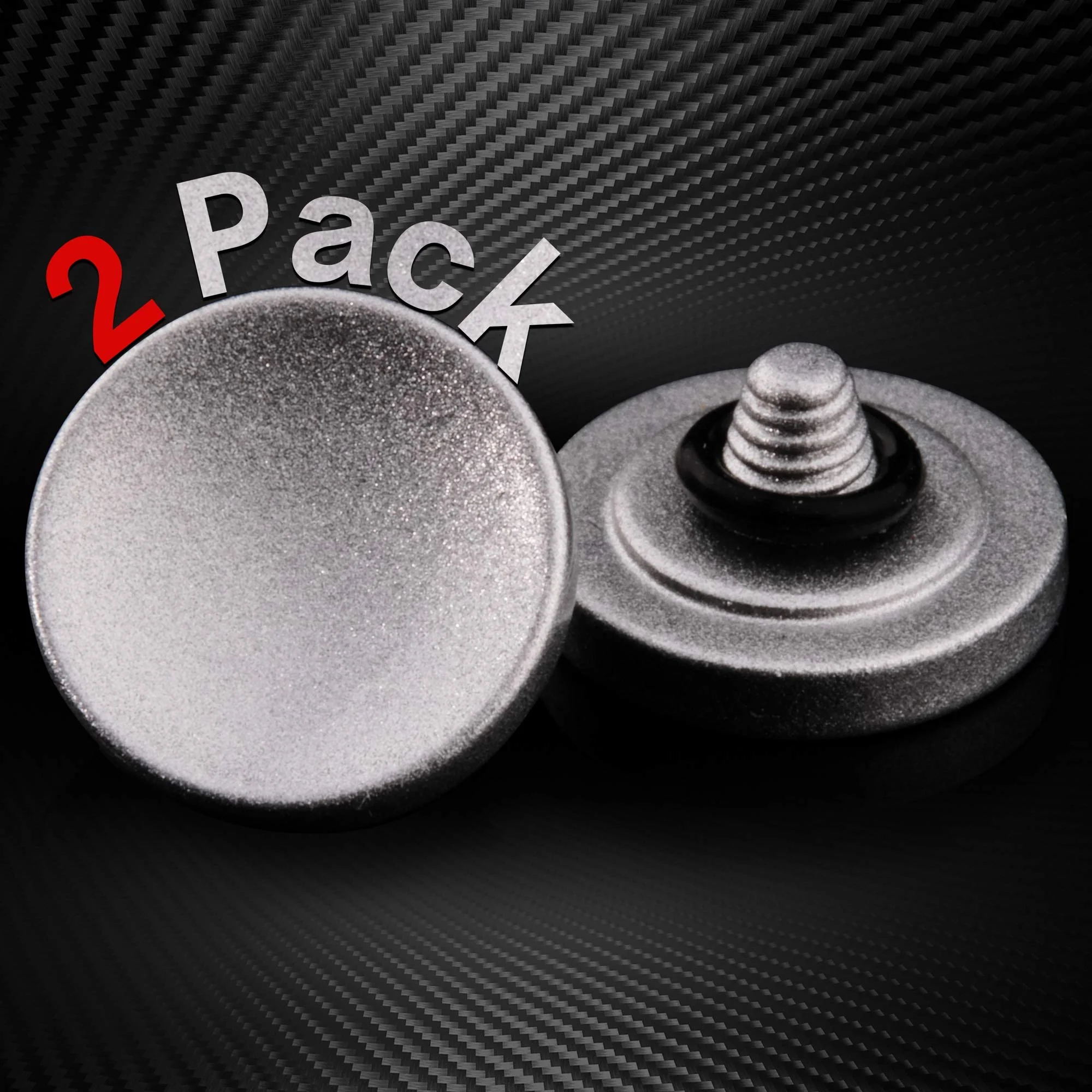 Soft Shutter Release Button (2 Pack/Black) High-end Concave Camera Shutter Button Black - Image 7