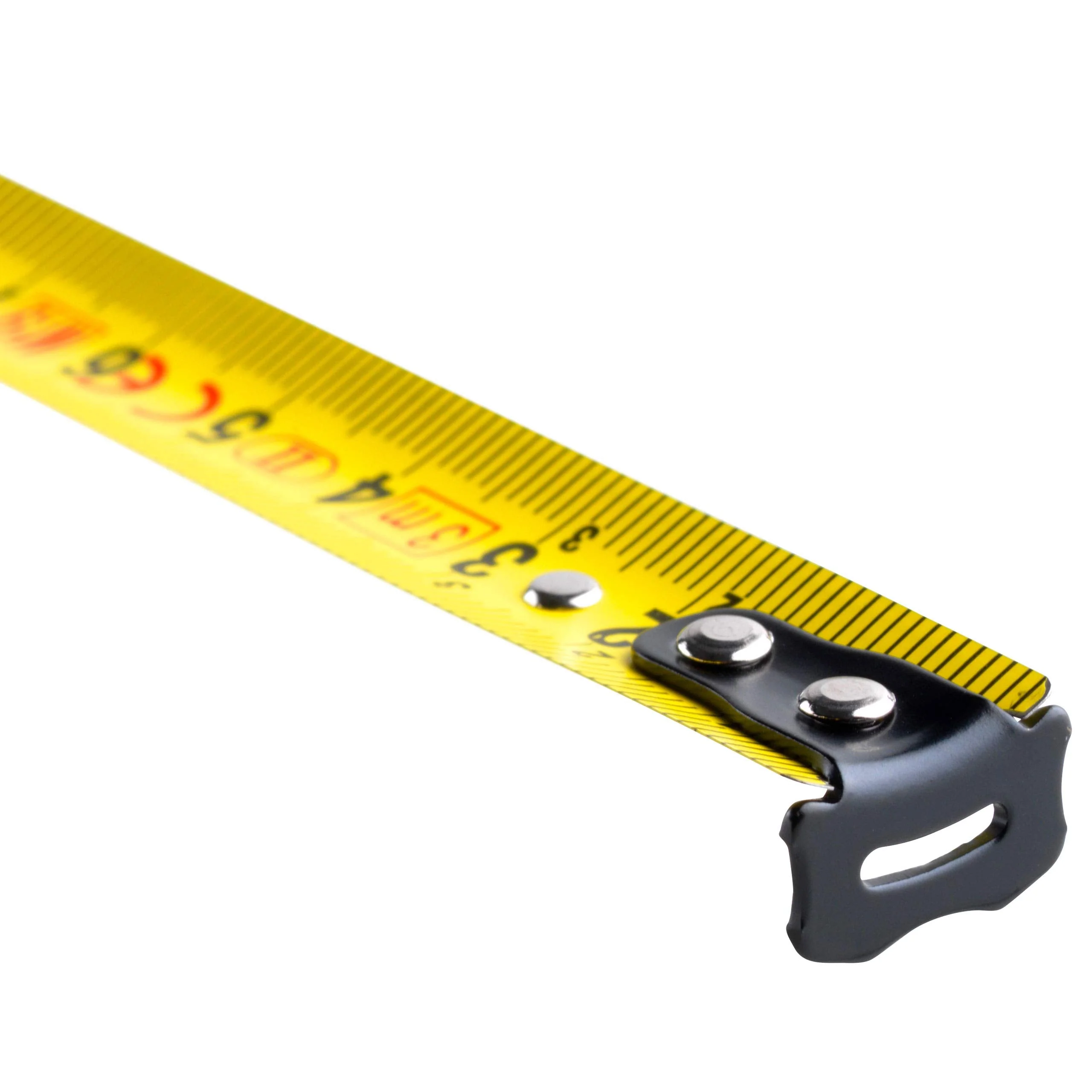 SOLA Protect Tape Measure 3 m / 16 mm – Robust Tape Measure with Belt Clip – Steel Tape Painted Yellow with mm Scale – Accuracy Class II – Roll Meter with Movable End Hook – Length 3 m, 5 m, 8 m 3m / 16mm - Image 5