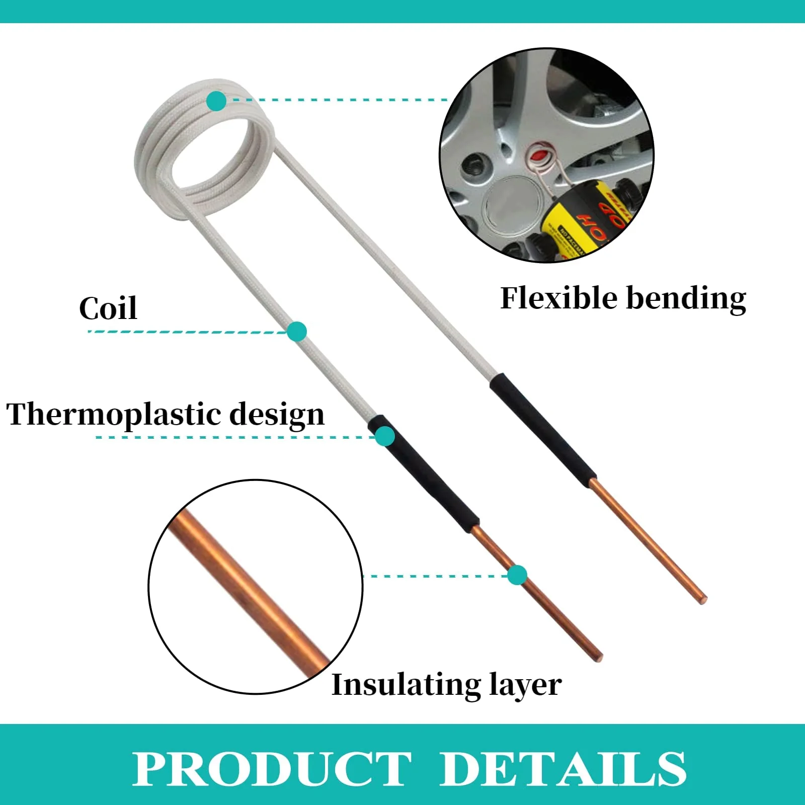 SOLARY 7 x Magnetic Induction Heating Coils - Image 4