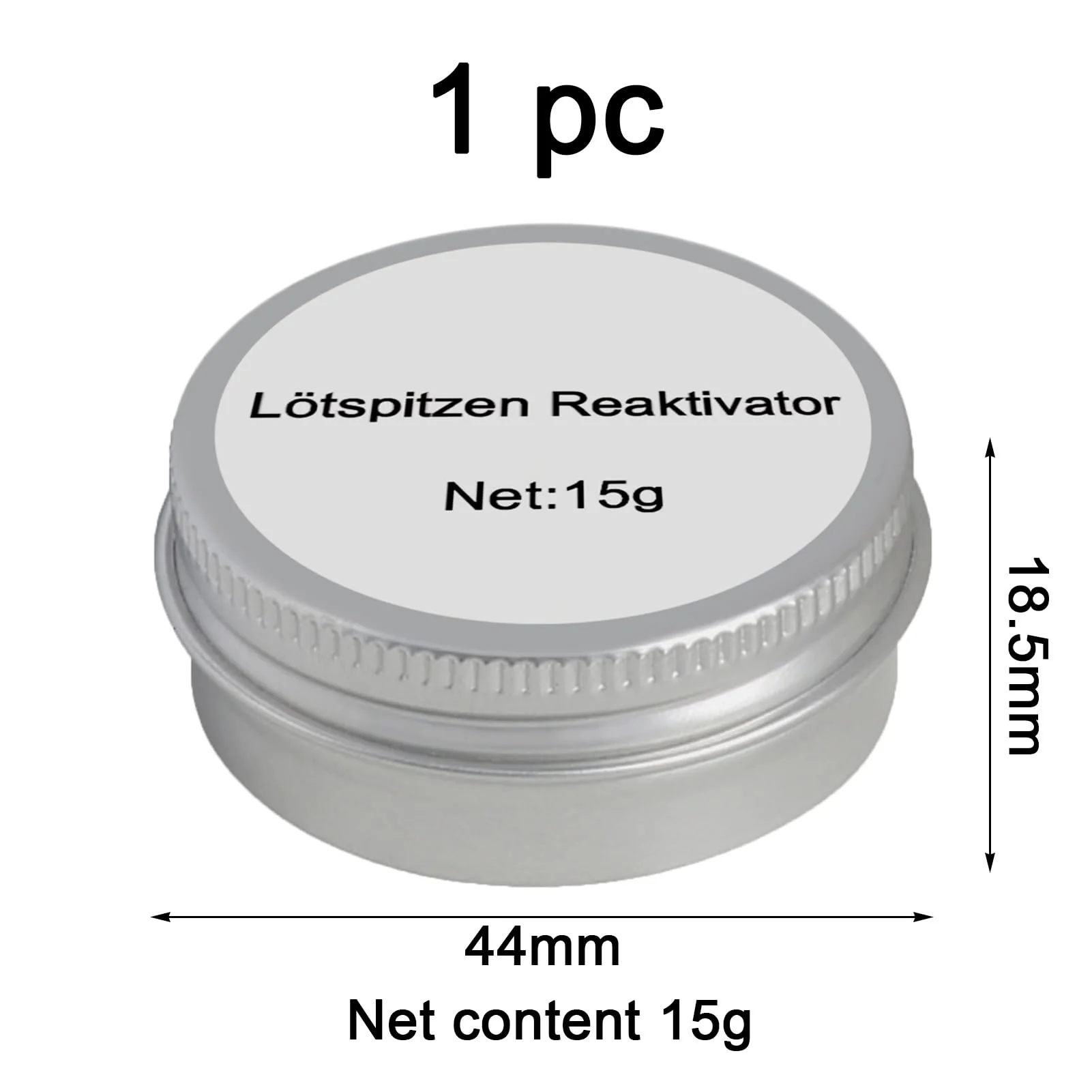 Soldering Tips Reactivator Lead-Free Soldering Tip Cleaner for Reactivating Oxidized Soldering Tips (Net Weight: 15g Tub) - Image 2