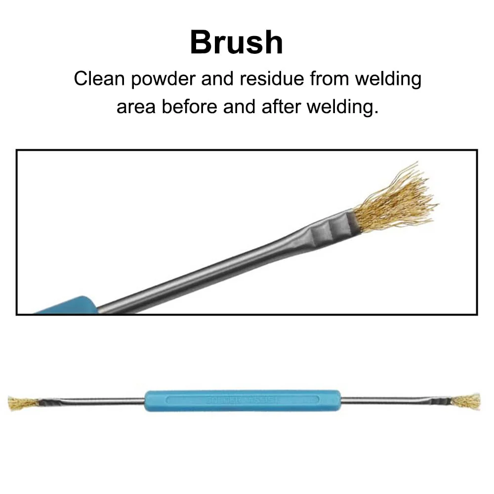 Soldering Tool Set for Soldering Work, Soldering Aid Set, Double-Sided Solder Assist Tools, Soldering Accessories, Pack of 6 - Image 5