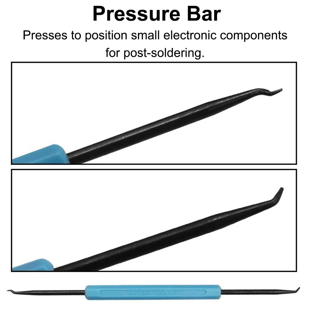 Soldering Tool Set for Soldering Work, Soldering Aid Set, Double-Sided Solder Assist Tools, Soldering Accessories, Pack of 6 - Image 8