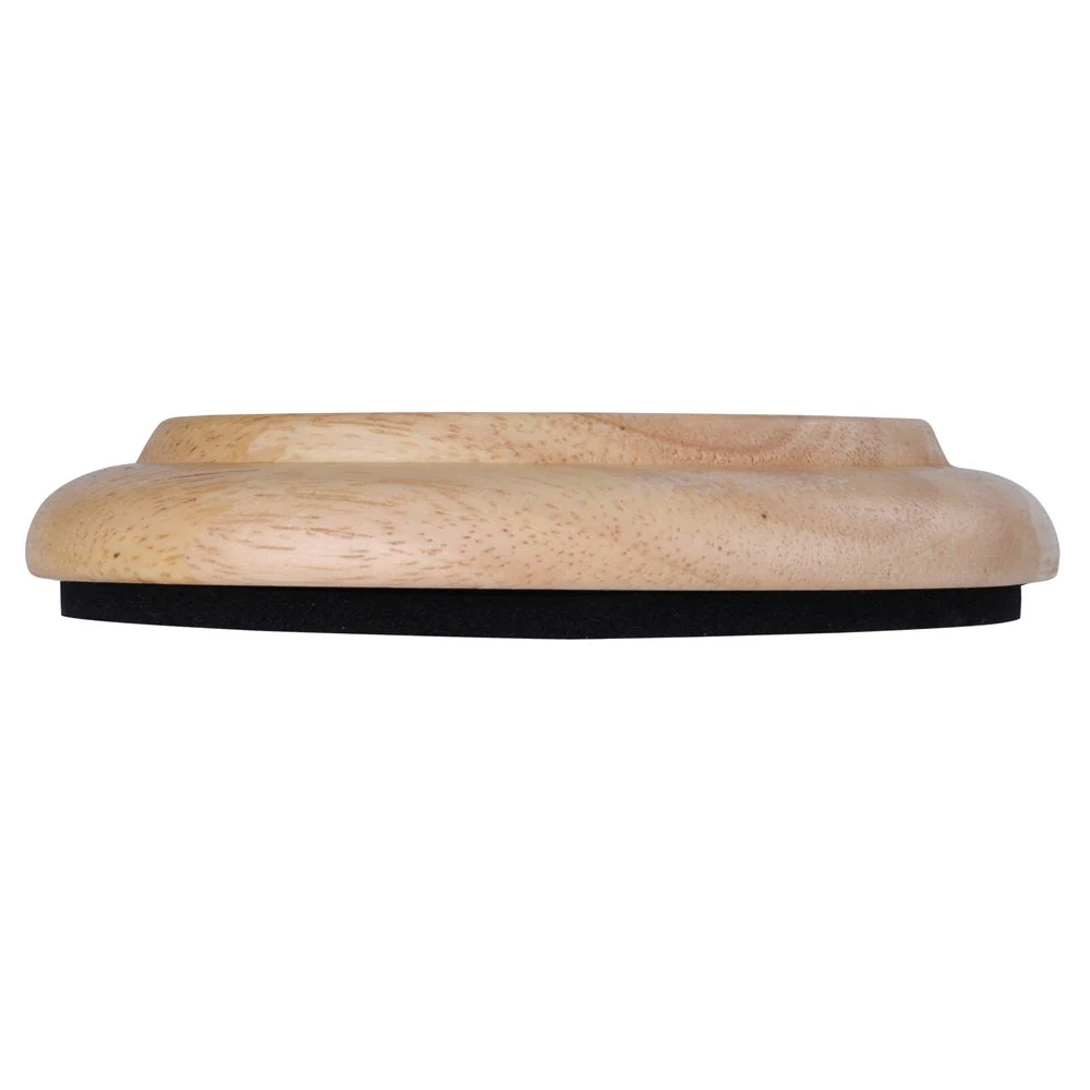 Solid Wood Grand Piano Caster Cups,Set of 3 Piano Casters Floor Protectors Piano Leg Coasters Furniture Leg Pads Protection w/EVA Anti-Slip & Anti-Noise Foam Mat, for Hardwood Floor Protectors Natural - Image 6
