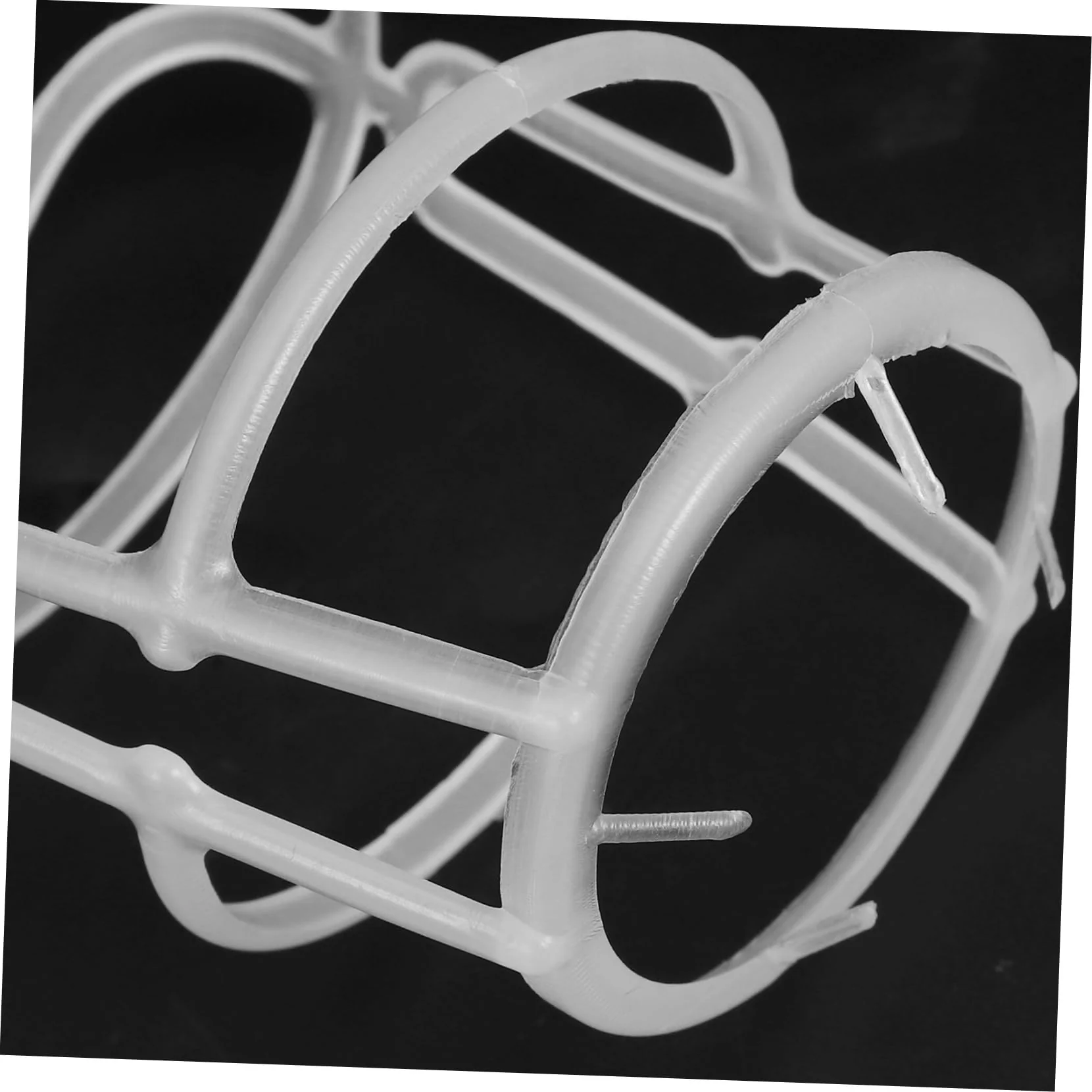 SOLUSTRE 1 Set of Infusion Net Bags, Salt Solution Bottle Net, Infusion Stand Accessories, Infusion Accessories for Clinics, Hospital Accessories, Portable Drip Rod Net, Plastic, White, Pack of 20 - Image 6