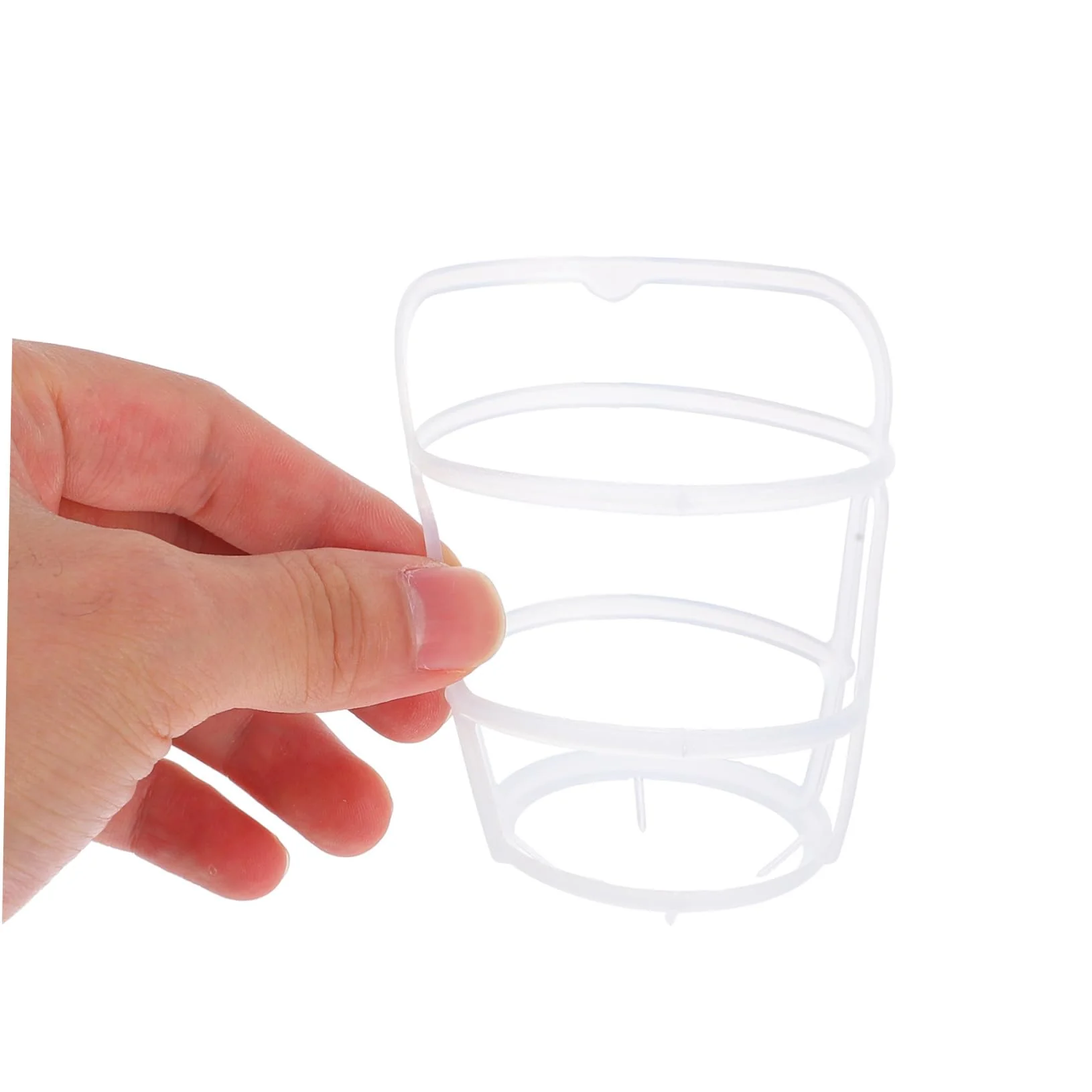 SOLUSTRE 1 Set of Infusion Net Bags, Salt Solution Bottle Net, Infusion Stand Accessories, Infusion Accessories for Clinics, Hospital Accessories, Portable Drip Rod Net, Plastic, White, Pack of 20 - Image 7