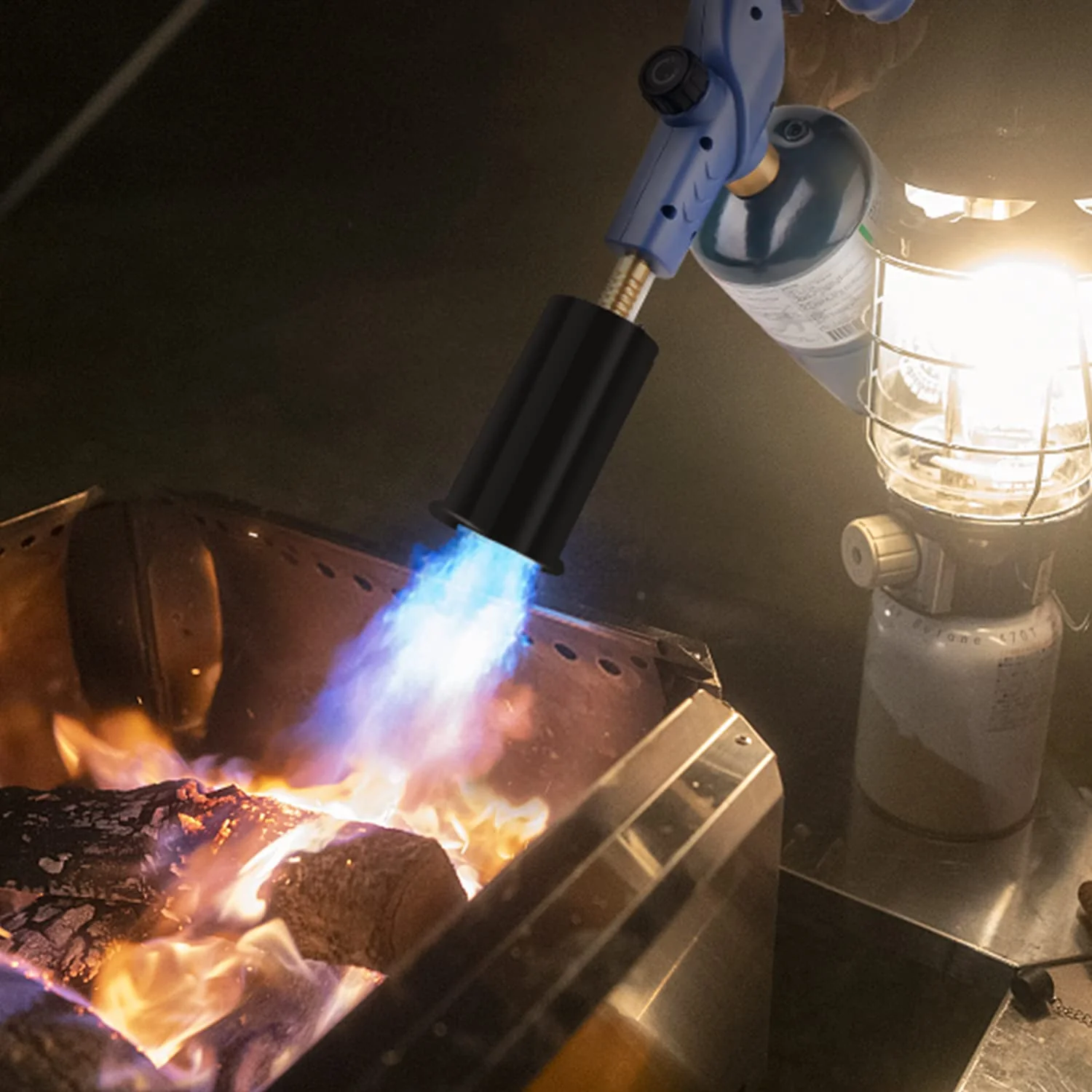 Sondiko Powerful Propane Torch LMT905, Grill Gun, Flame Thrower Gun, Campfire Starter, Charcoal Lighter, Culinary Kitchen Barbecue, Soldering Guns (Propane Tank Not Included) Mt905 - Image 7