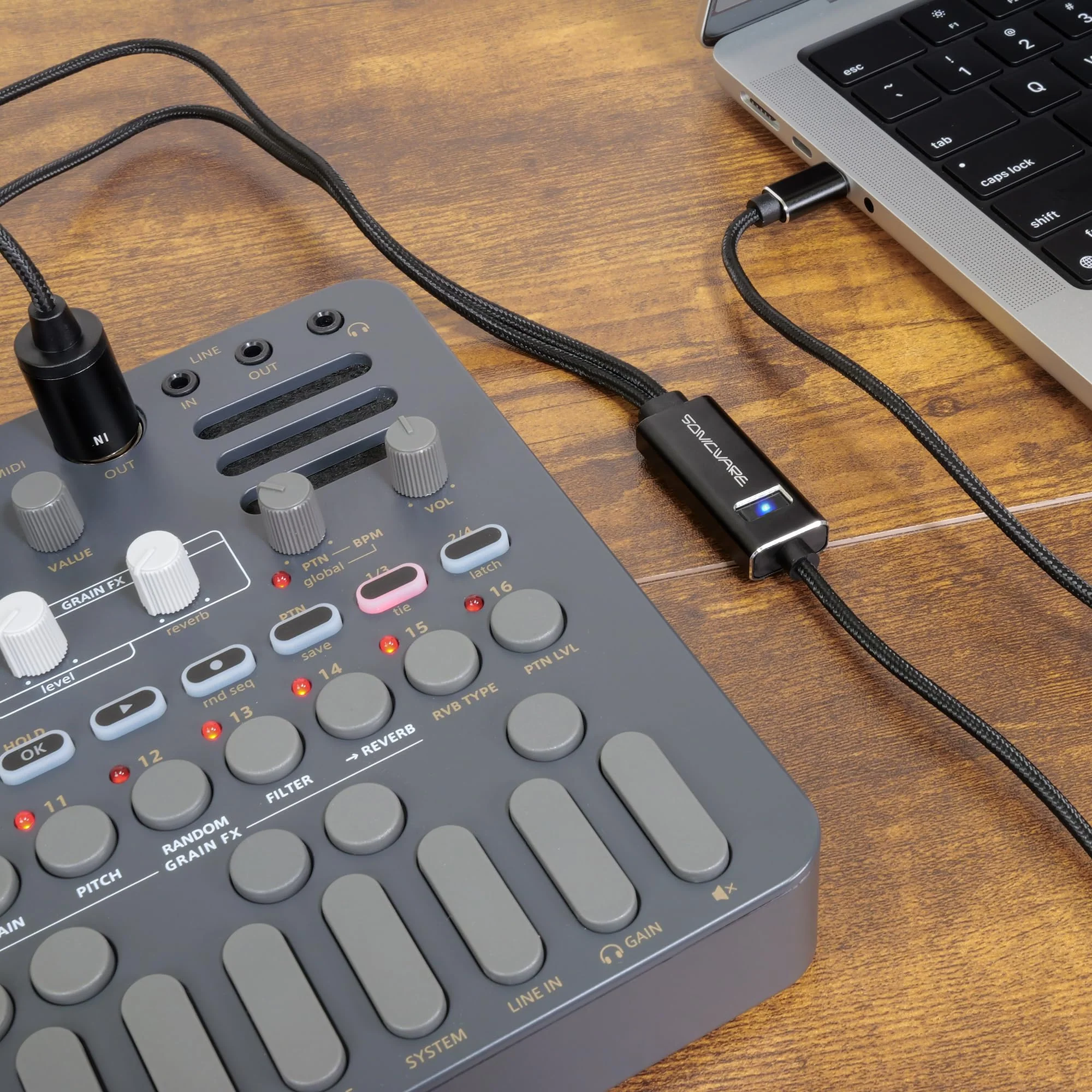 SONICWARE USB-C MIDI Interface Cable [Limited Production] – Professional-Grade, Plug & Play, Built for Serious Musicians - Image 5