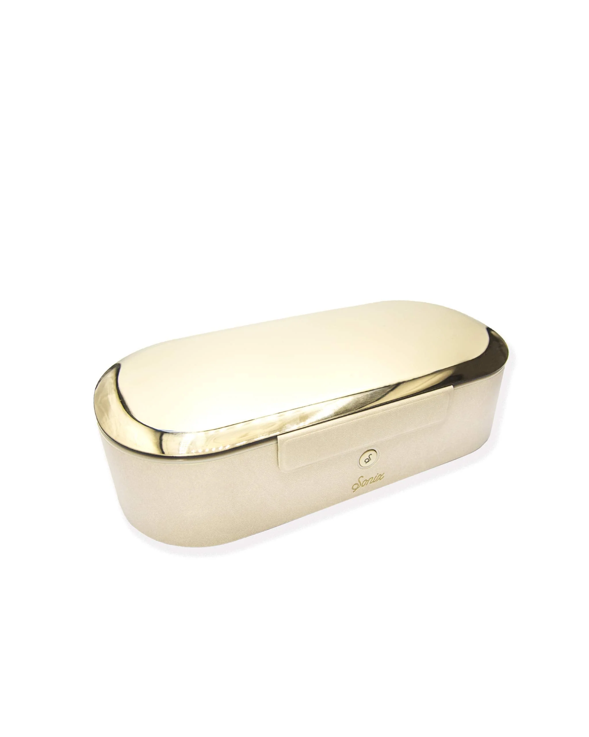 Sonix Beyond UV+O3 Sanitizer Box and Universal Charger UV and Ozone Disinfector for Phone, Mask, Makeup Brush, Nail Tool (Gold) Gold - Image 5