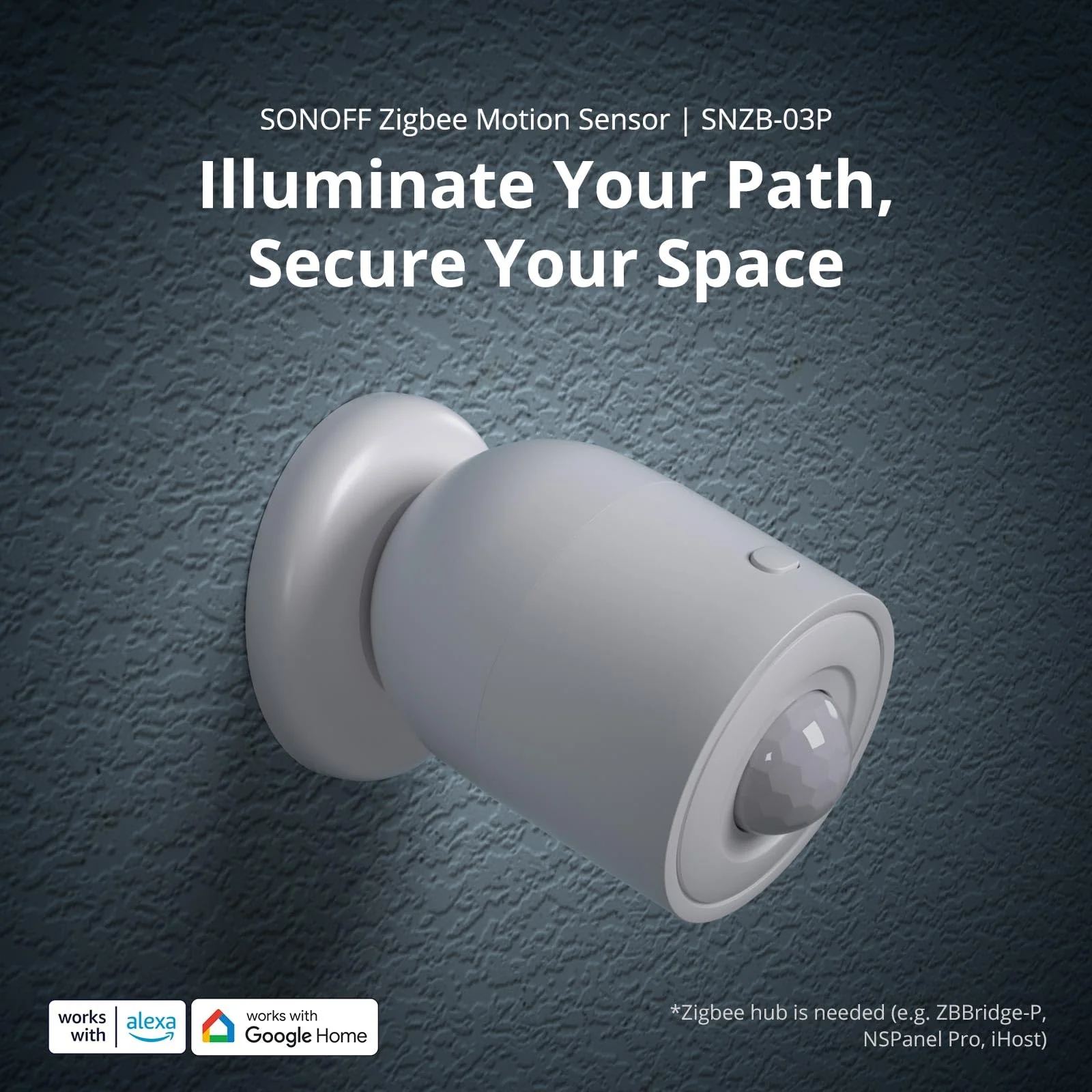 SONOFF SNZB-03P Zigbee Motion Sensor, 3-Year Battery Life, for Alert System and Automations Wireless Motion Detector, SONOFF Zigbee Bridge Required, Batteries Included(2 Pack) - Image 2