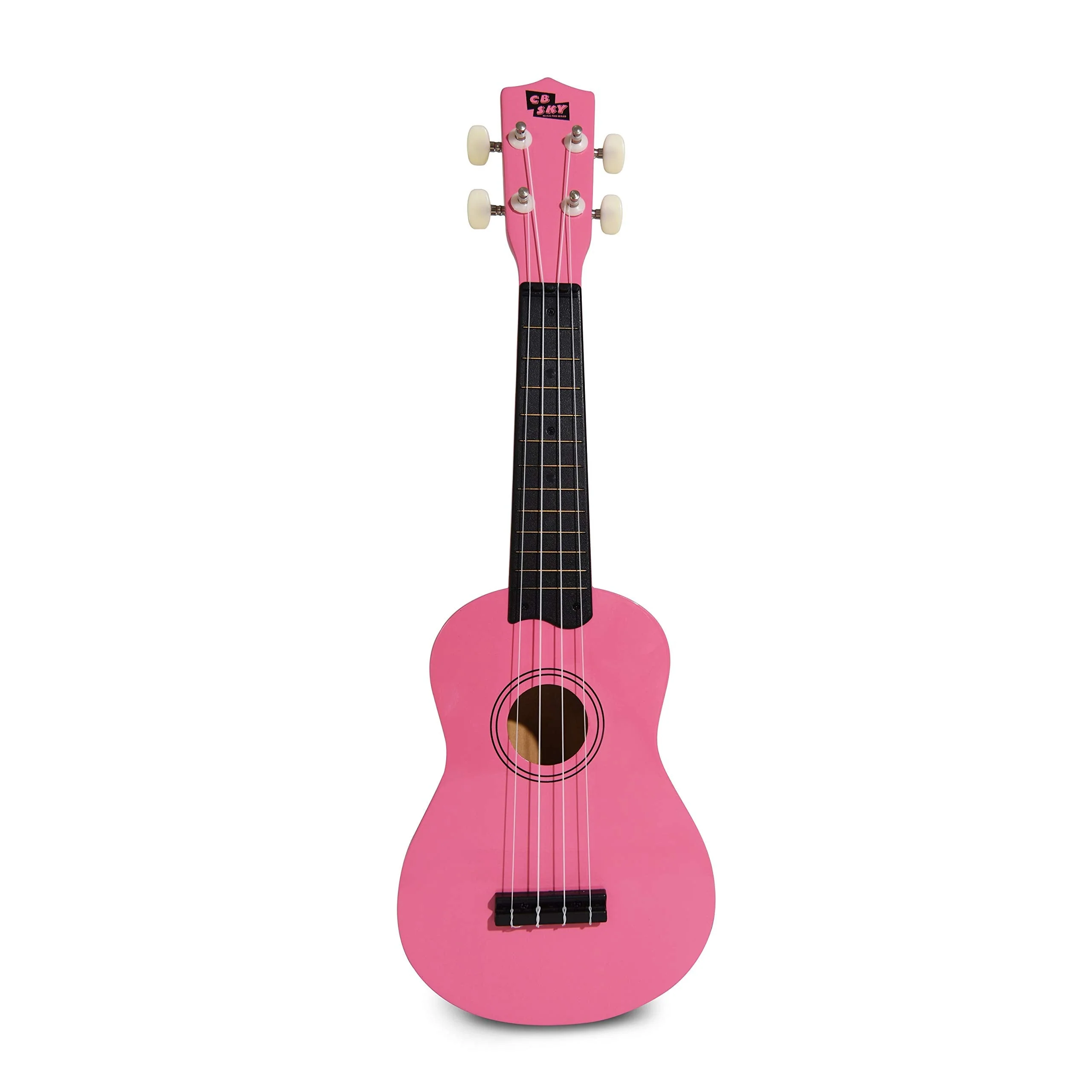Soprano Ukulele 21"/53cm beginners, students kids guitar (Pink) Pink - Image 2